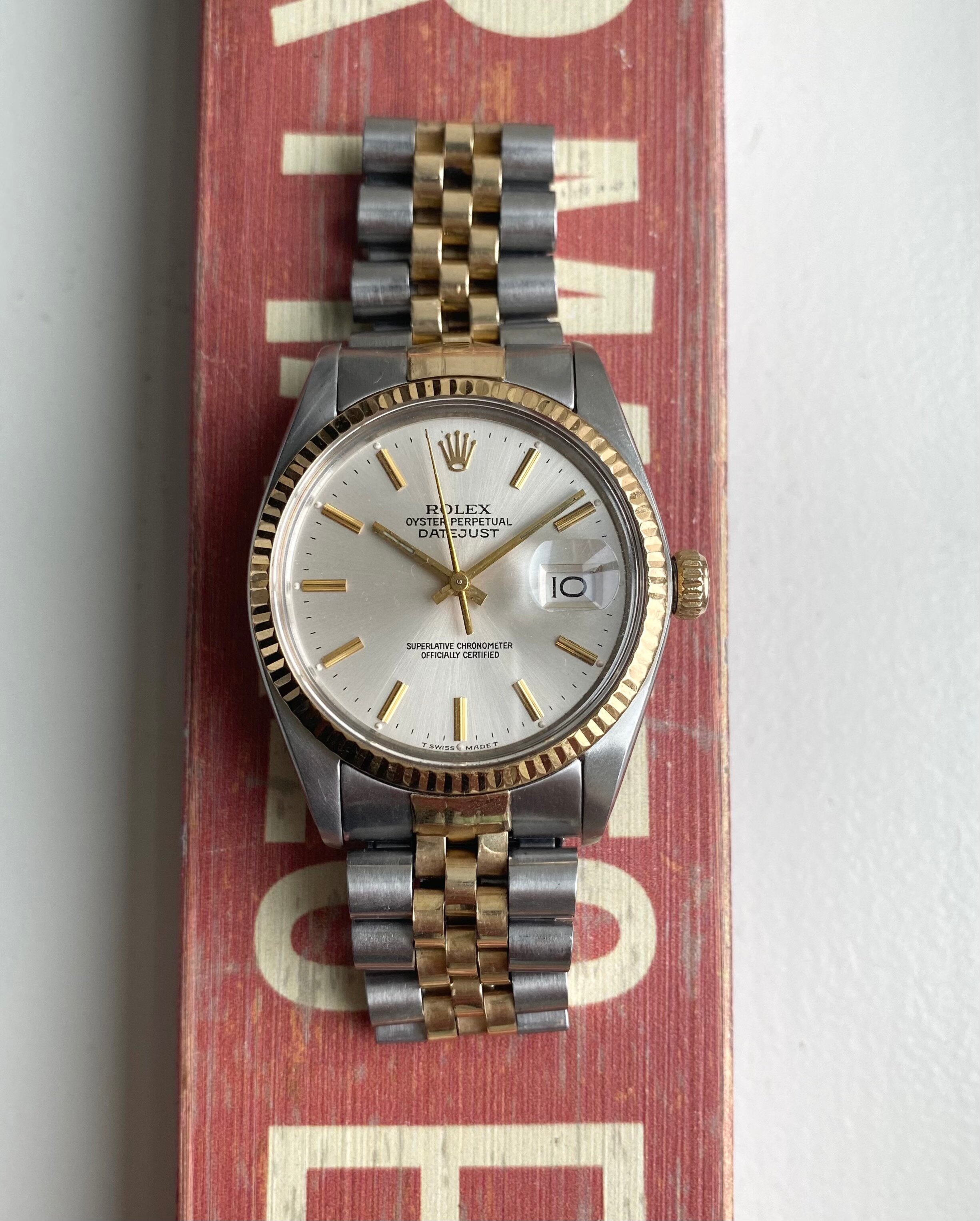 Rolex Datejust ref. 16013 — Two-tone