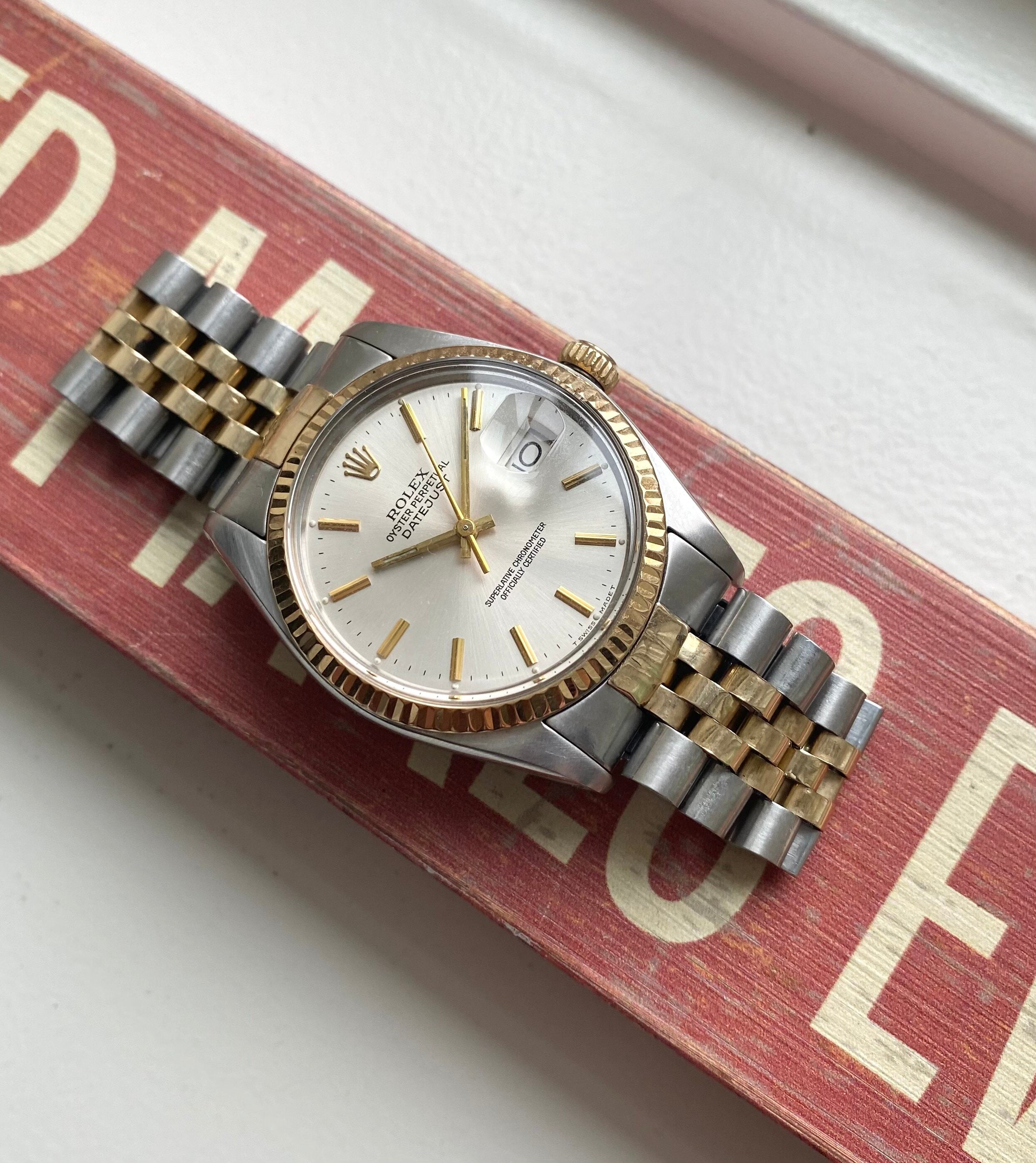 Rolex Datejust ref. 16013 — Two-tone