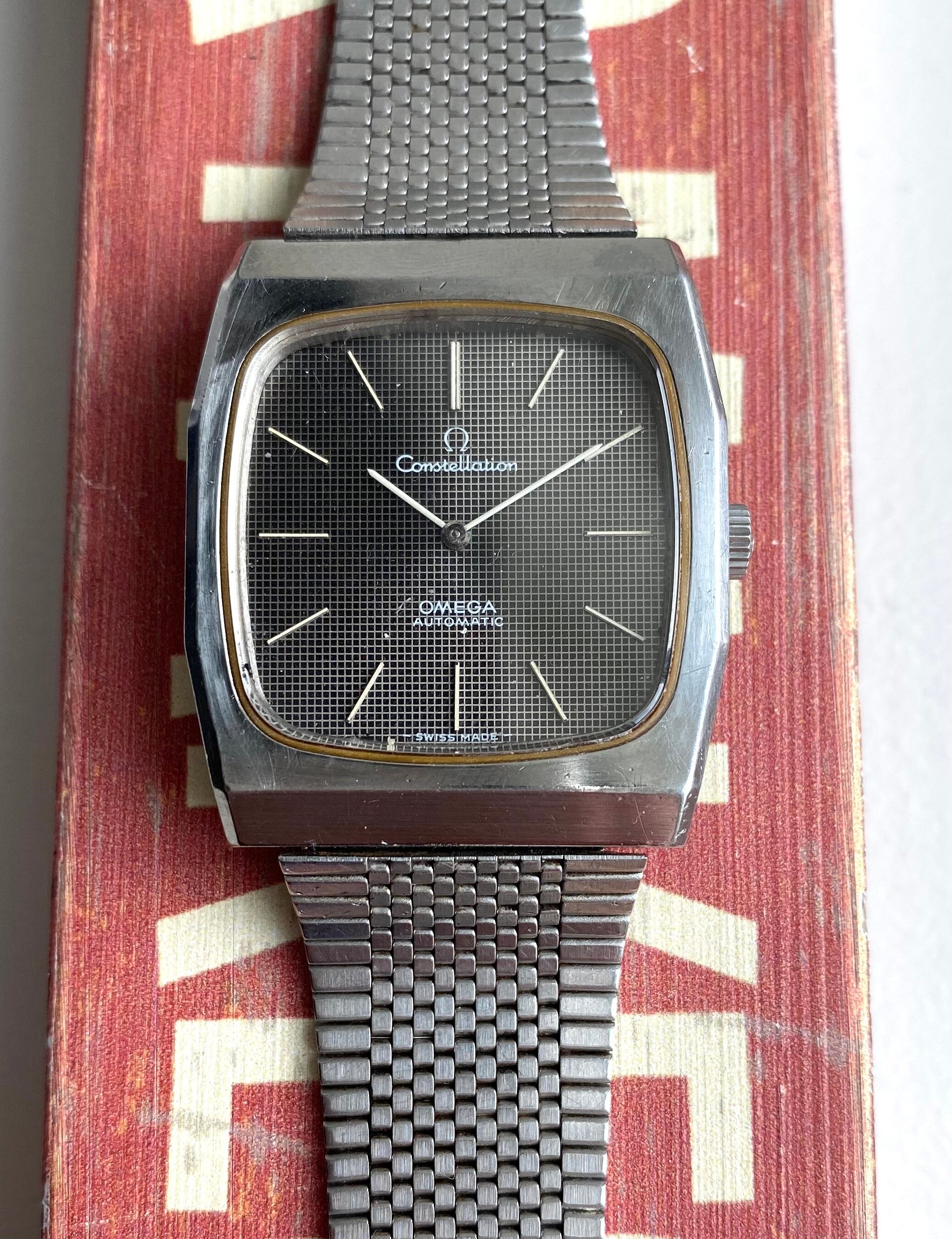 Omega Constellation — Grey Waffle