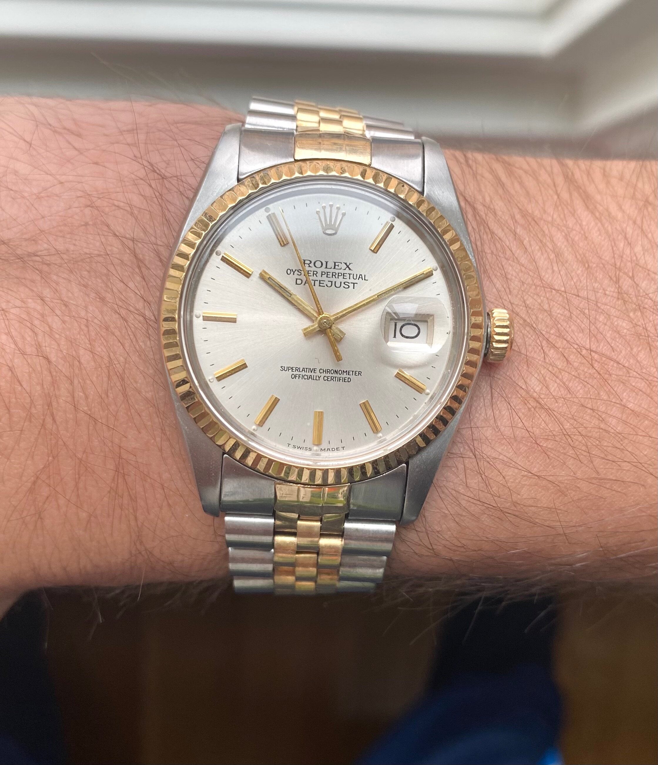 Rolex Datejust ref. 16013 — Two-tone