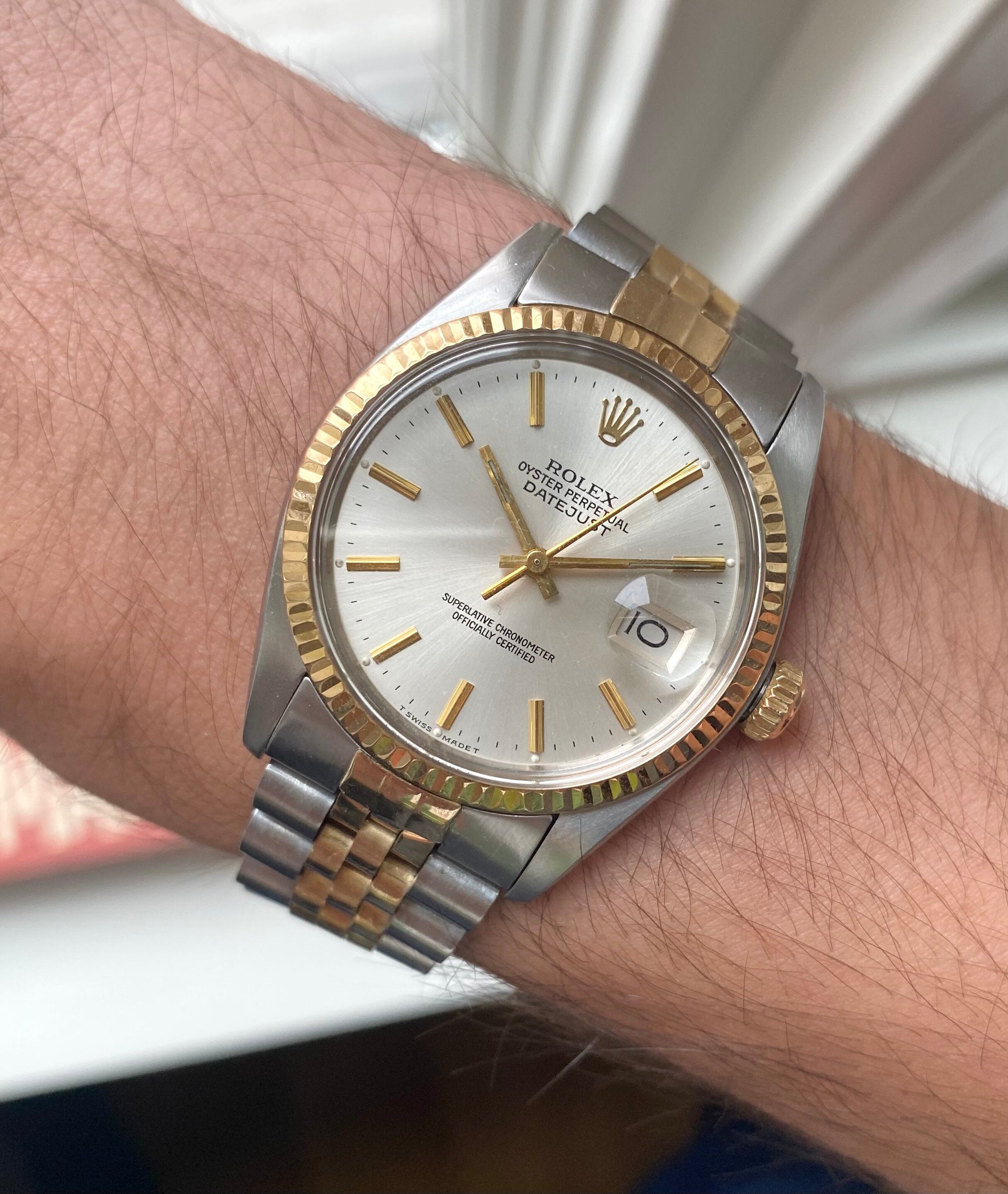 Rolex Datejust ref. 16013 — Two-tone