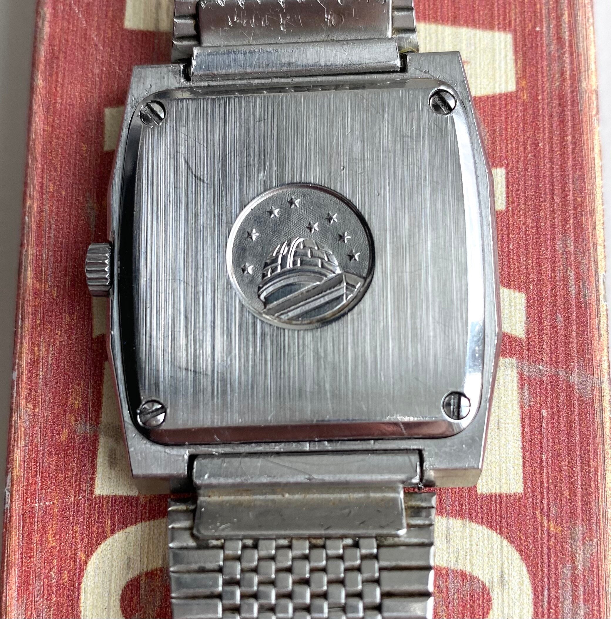 Omega Constellation — Grey Waffle