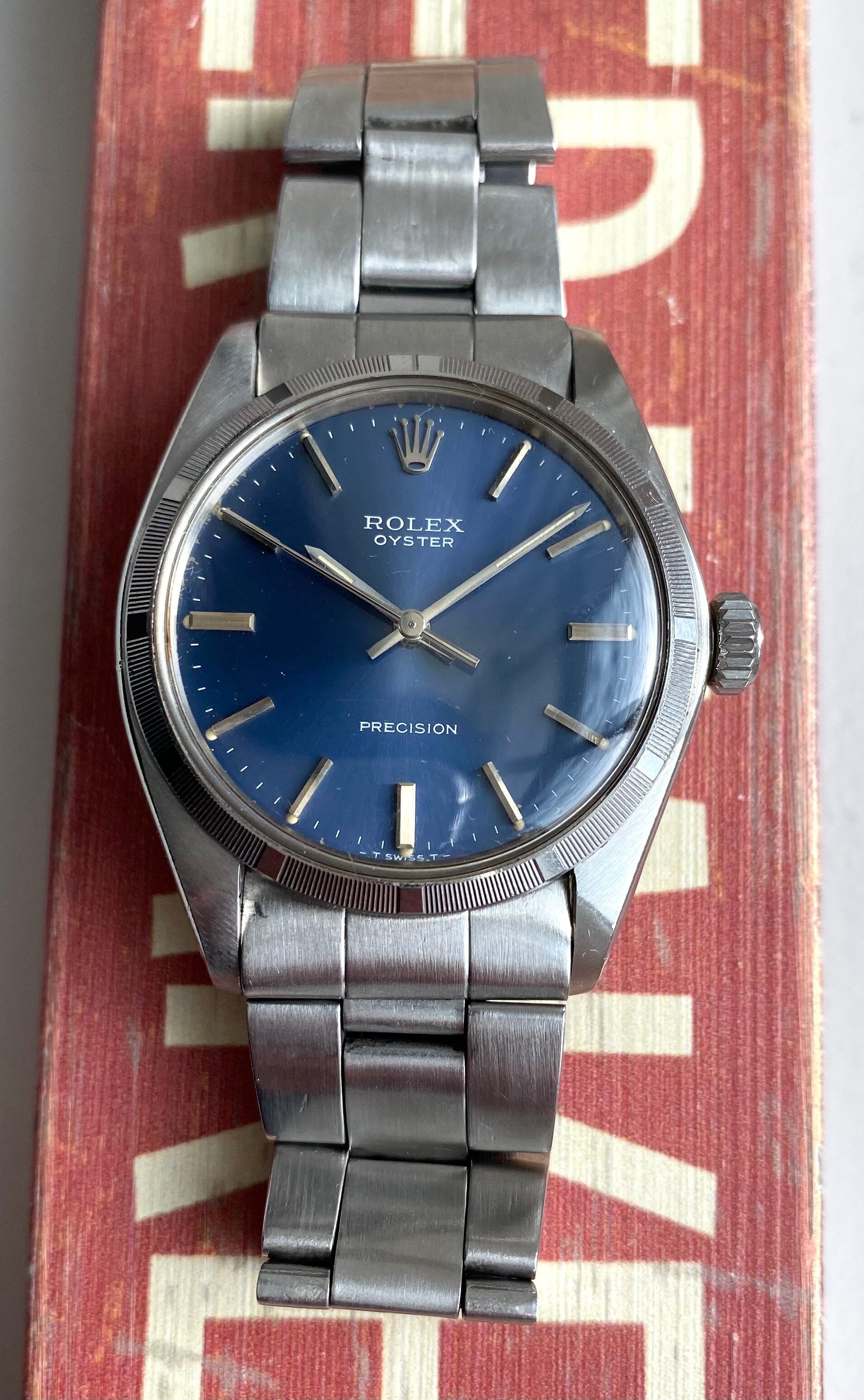 Rolex Oyster Precision — Blue Dial