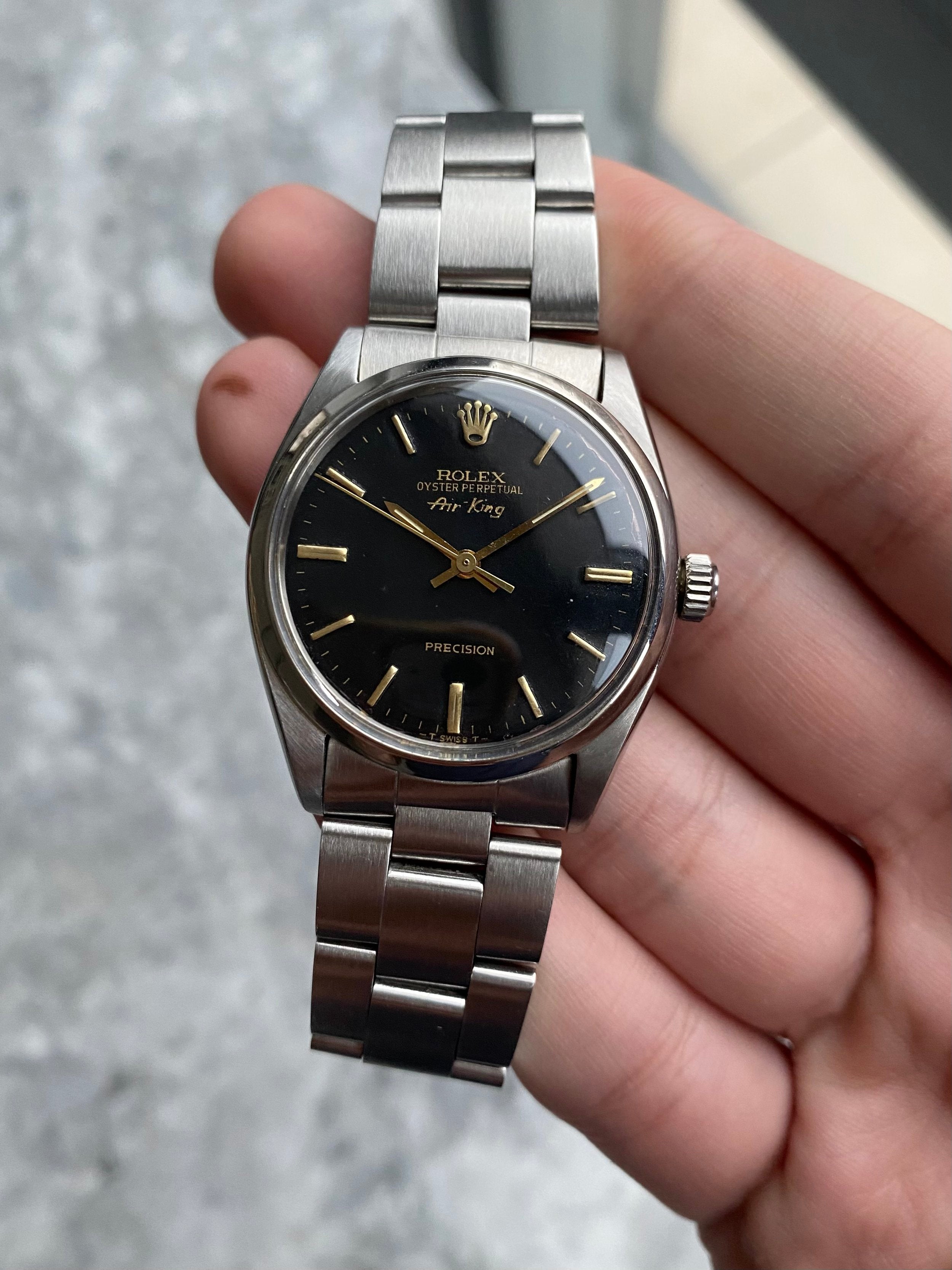 Rolex Air King - Black.