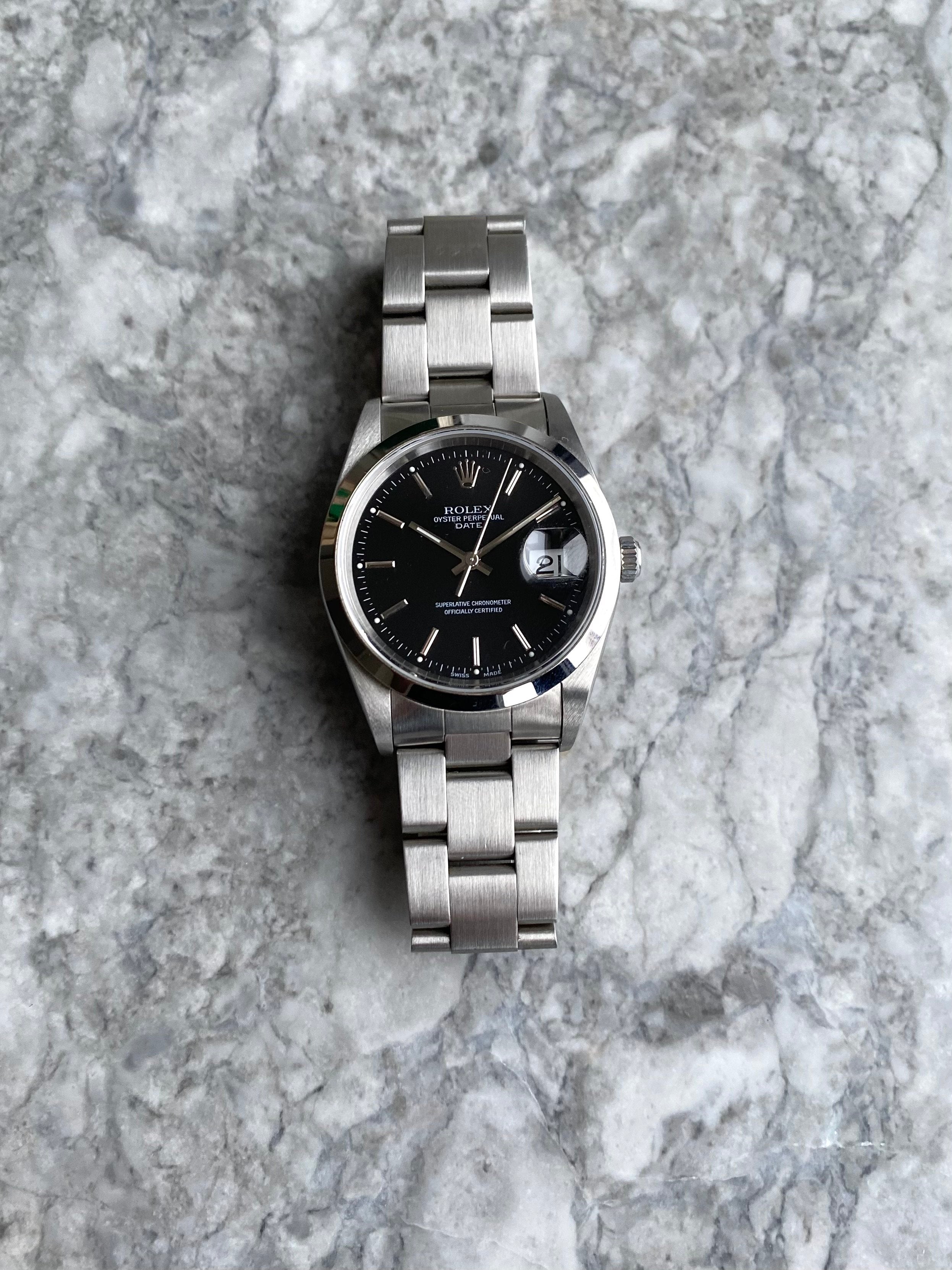 Rolex OP 15200 - Black w/ Service Card.