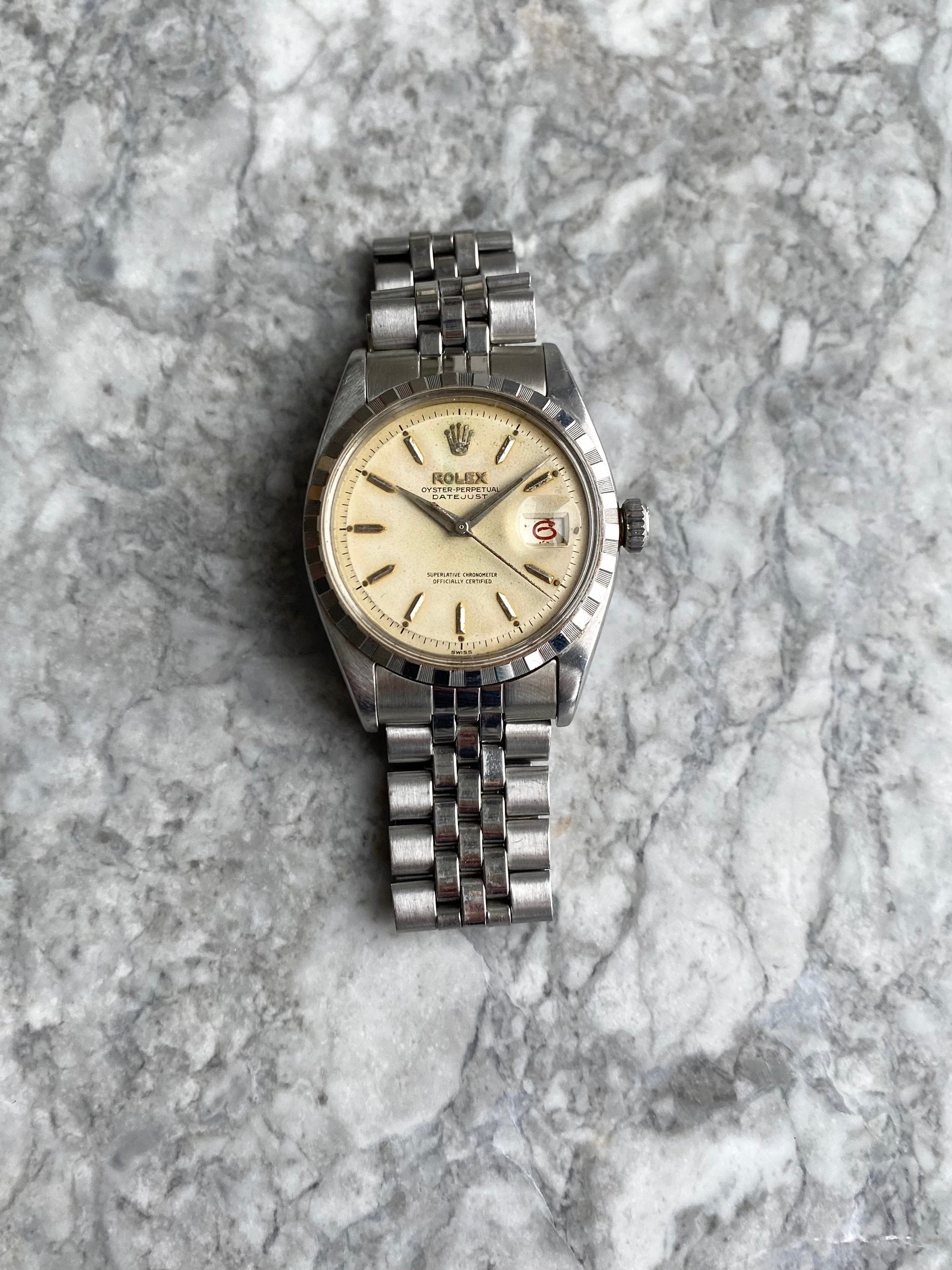 Rolex Datejust 6605 - Cream Dial.