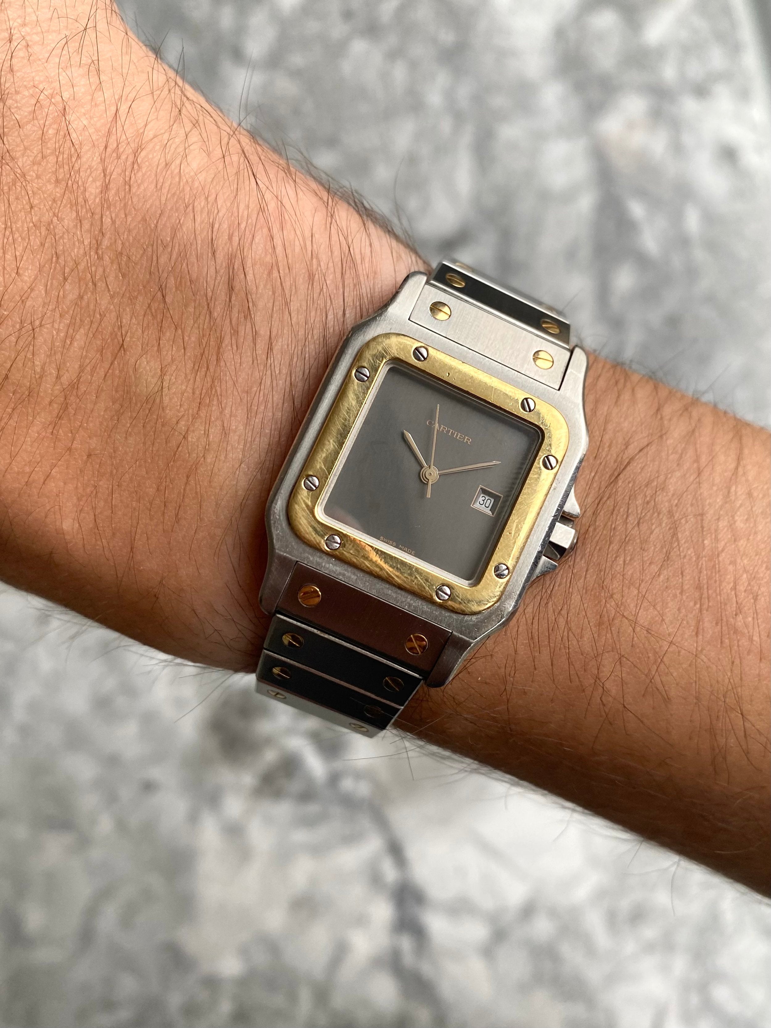 Cartier Santos 2961 - Two Ton Grey.