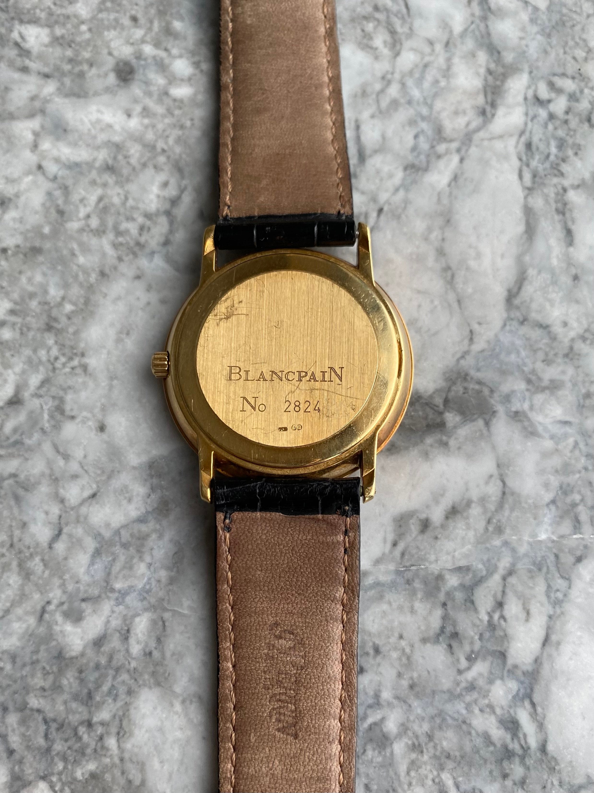 Blancpain - 18K Yellow Gold.