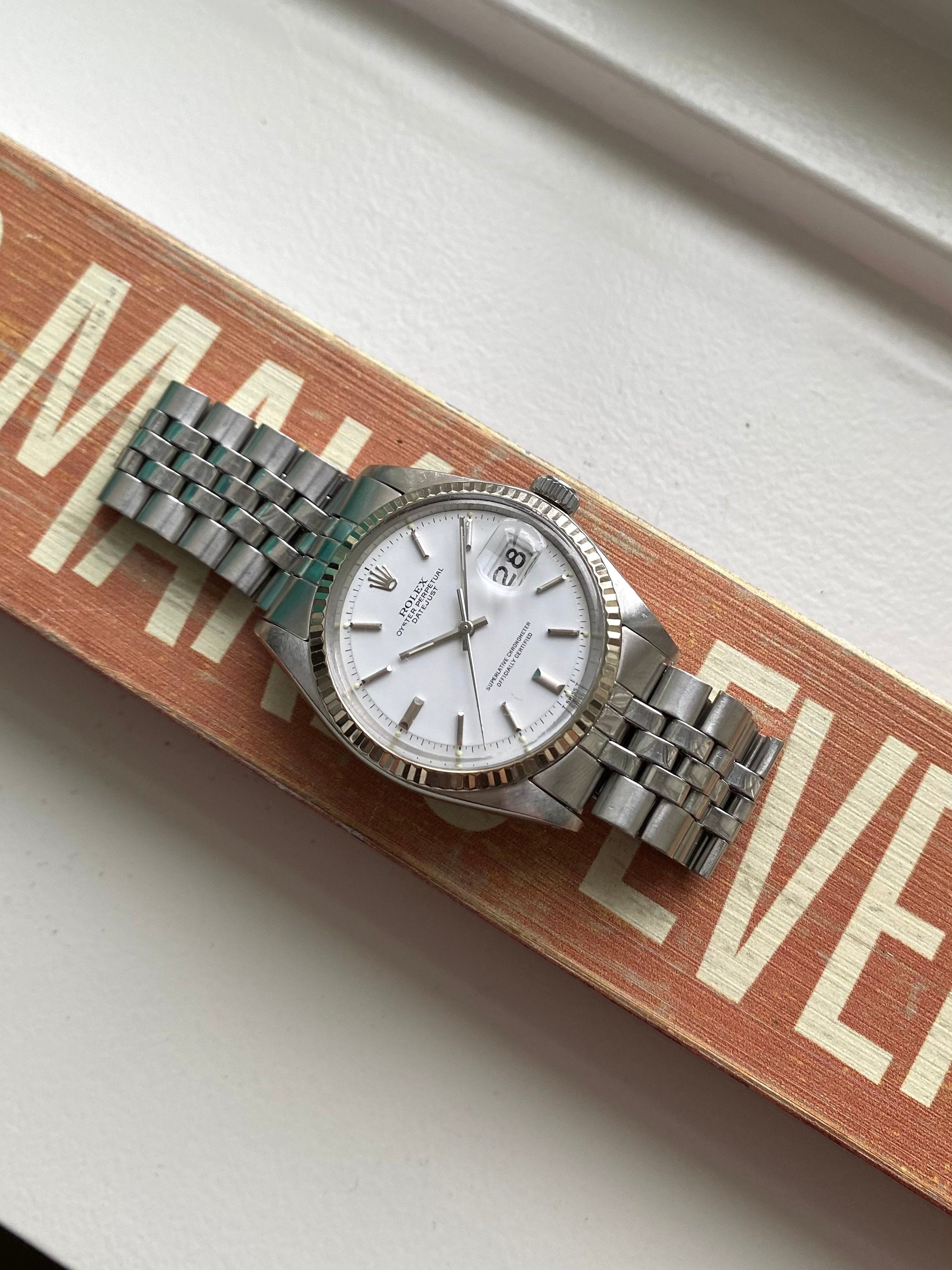 Rolex Datejust 1601 - Matte White