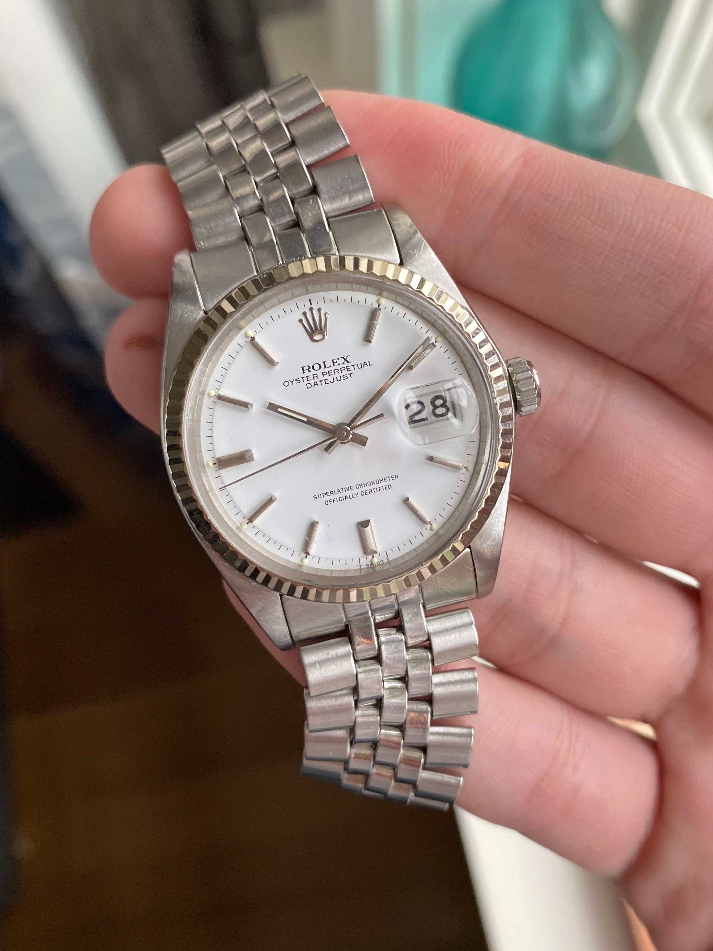 Rolex Datejust 1601 - Matte White