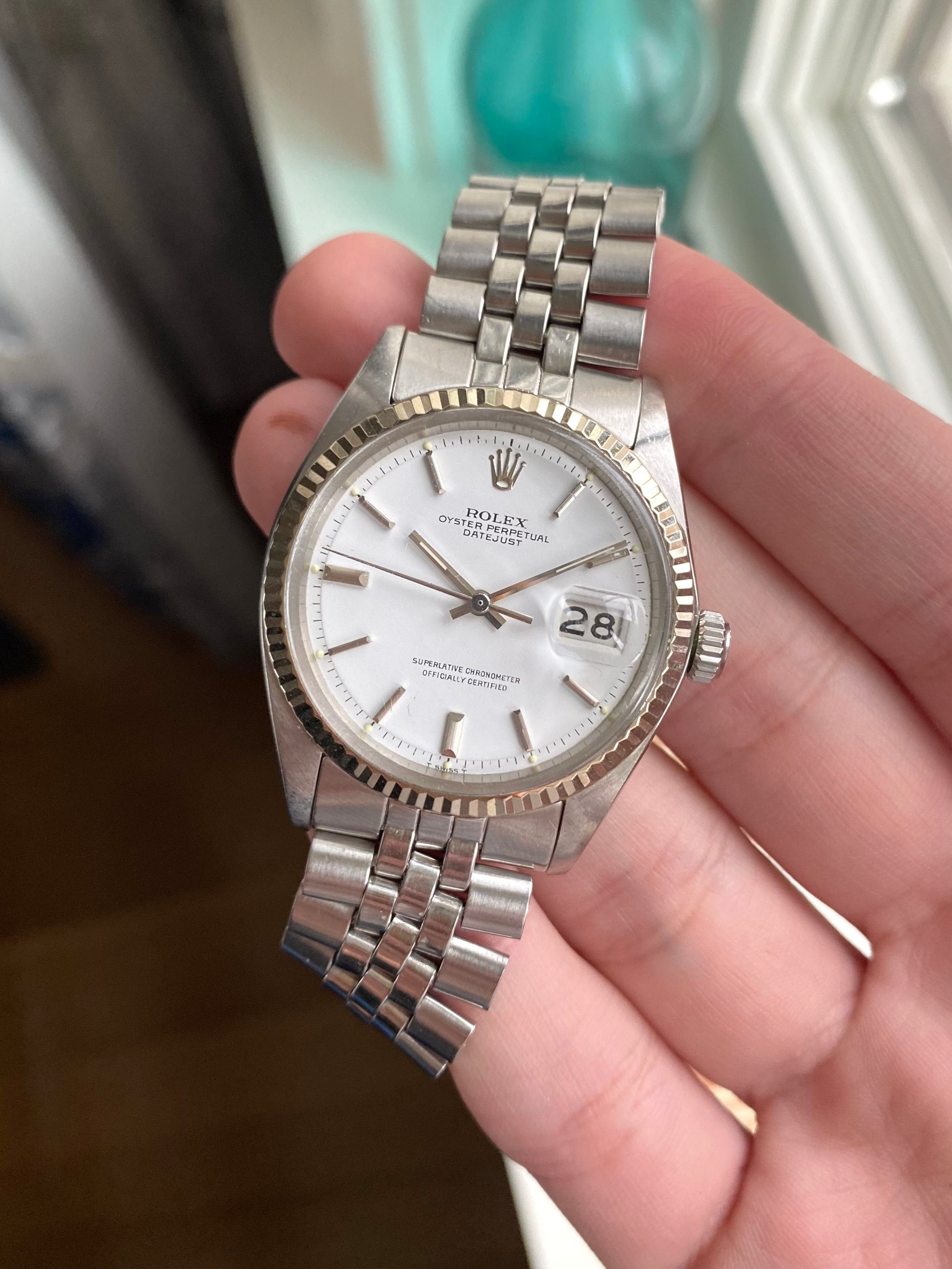 Rolex Datejust 1601 - Matte White