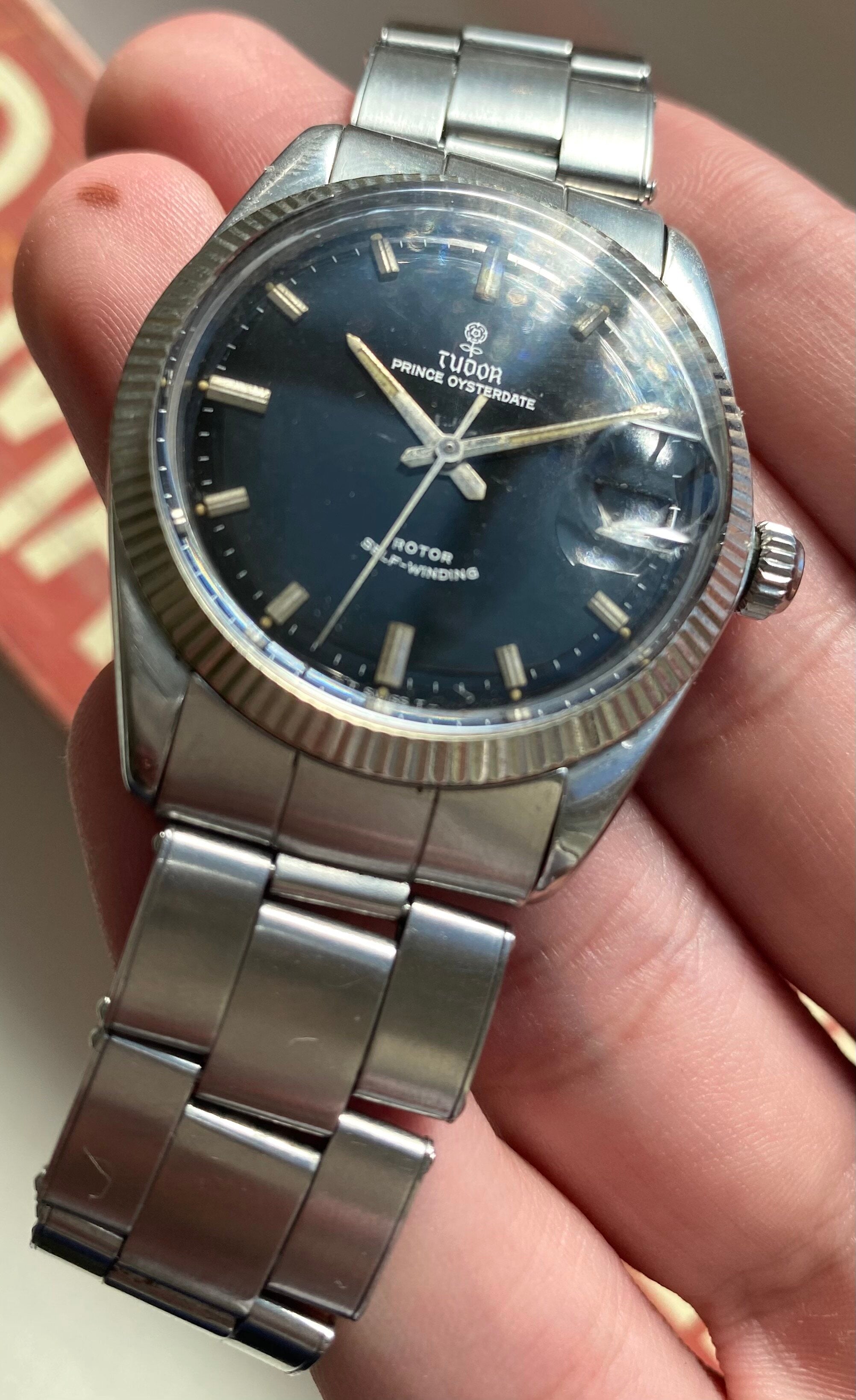 Tudor Prince Oysterdate — Gilt Dial