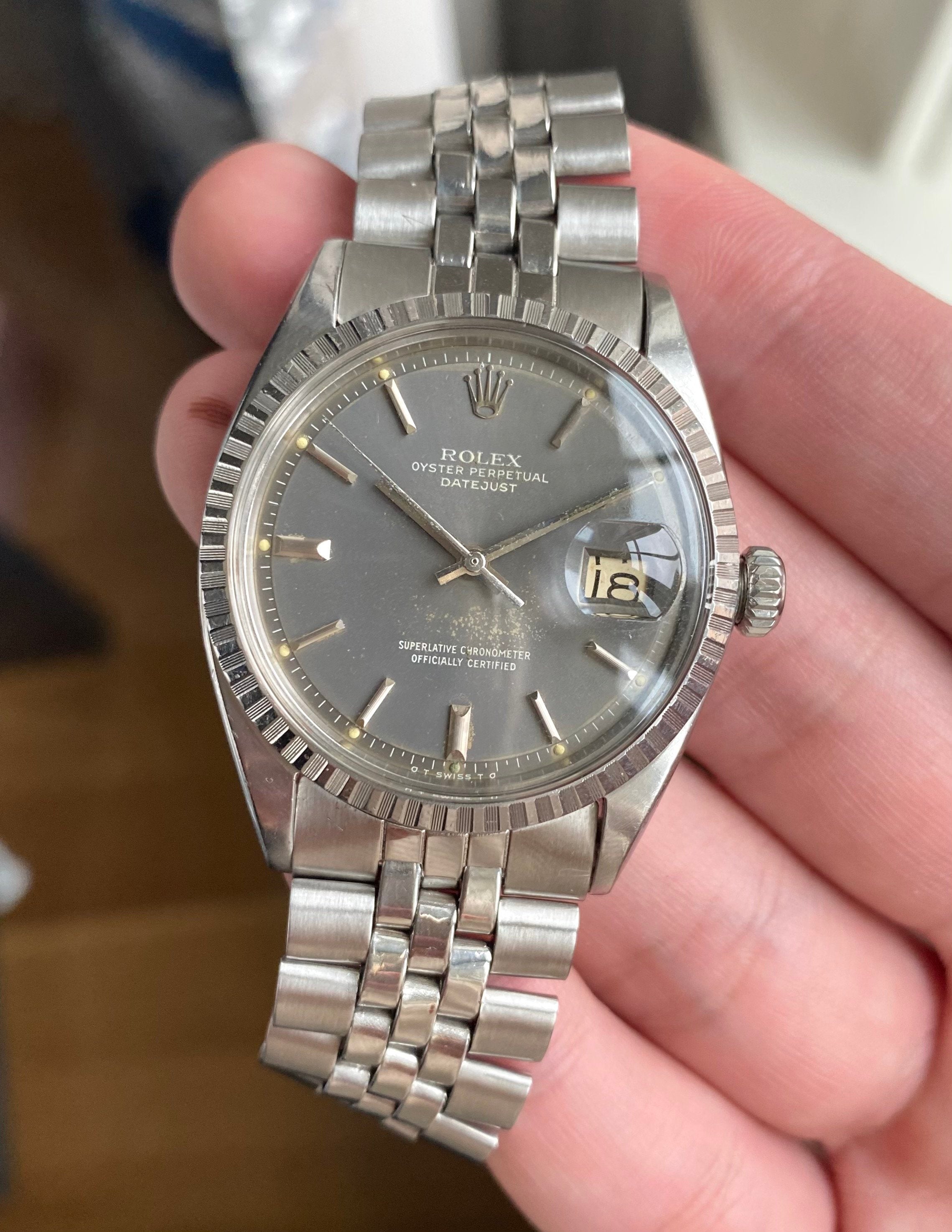 Rolex Datejust ref. 1603 — Grey Sigma Dial