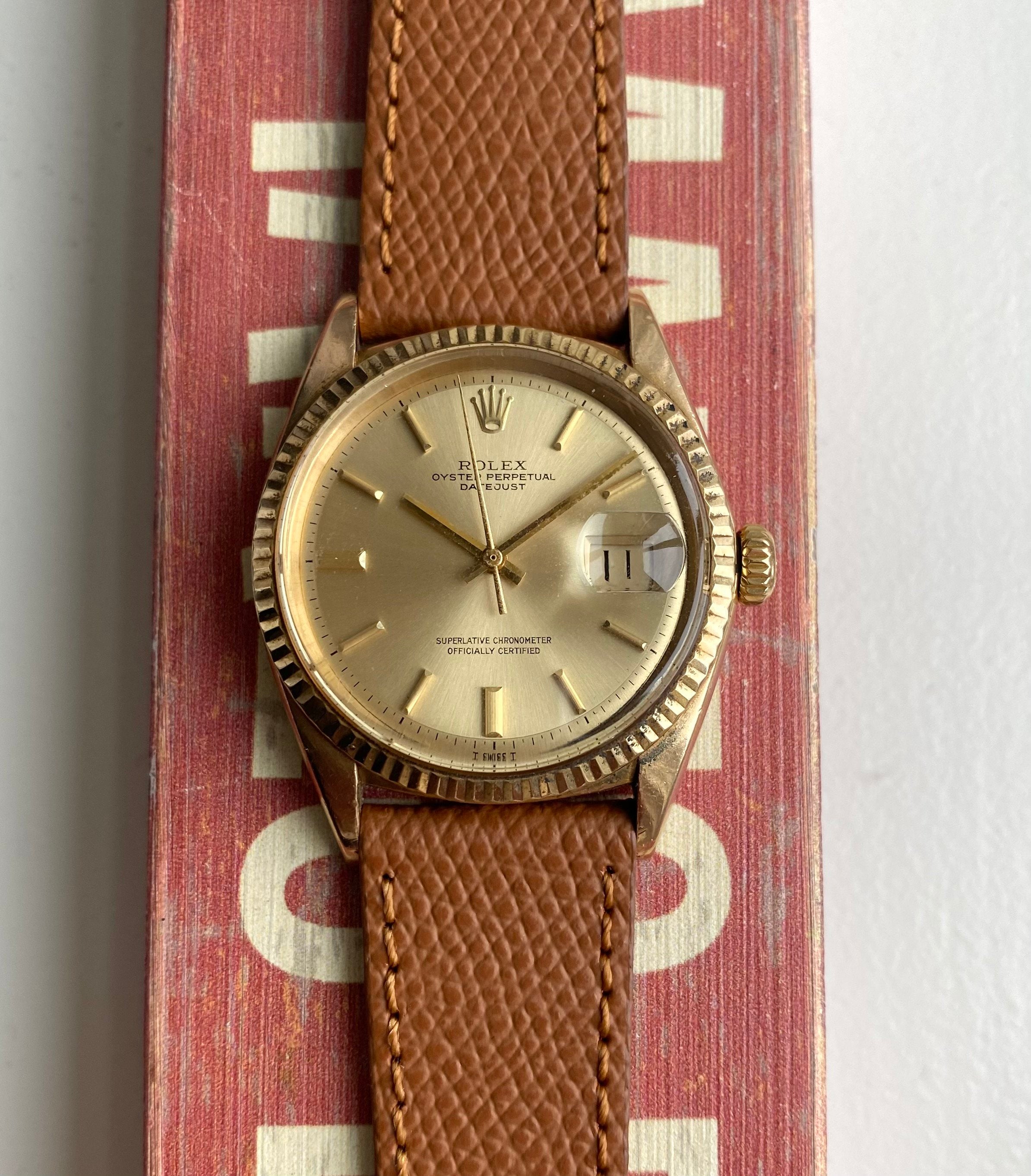 Rolex Datejust ref. 1601 — 18k Yellow Gold