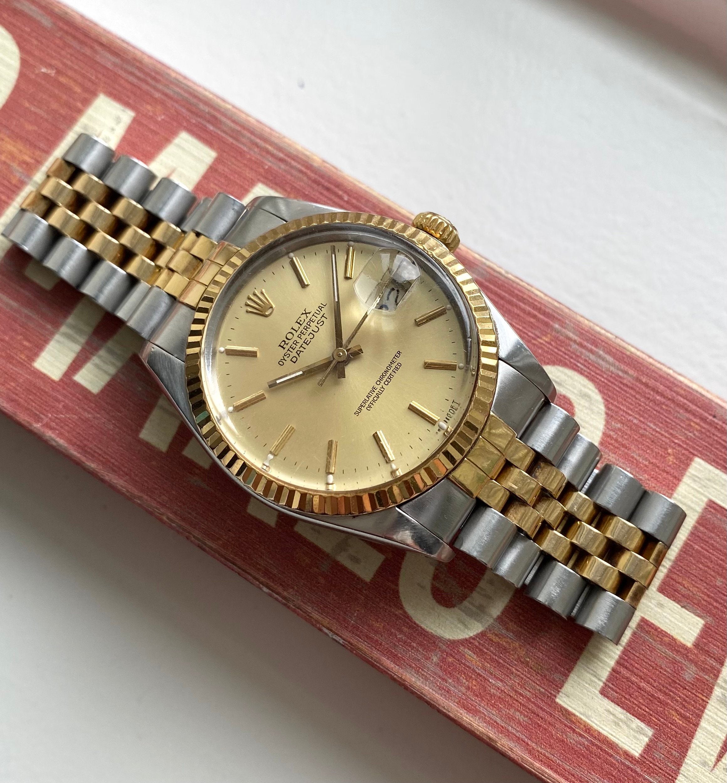 Rolex Datejust ref. 16013 — Two-tone