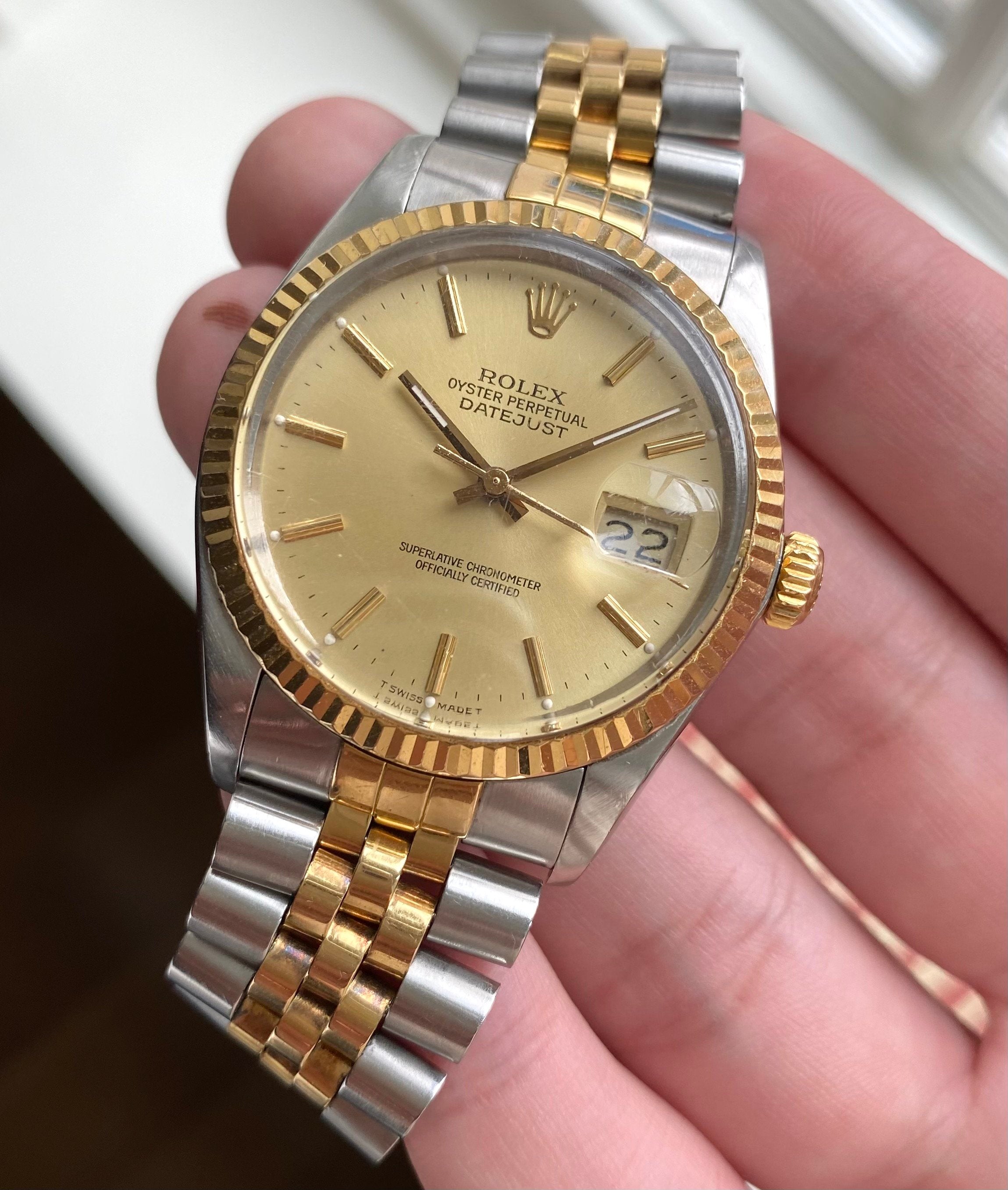 Rolex Datejust ref. 16013 — Two-tone