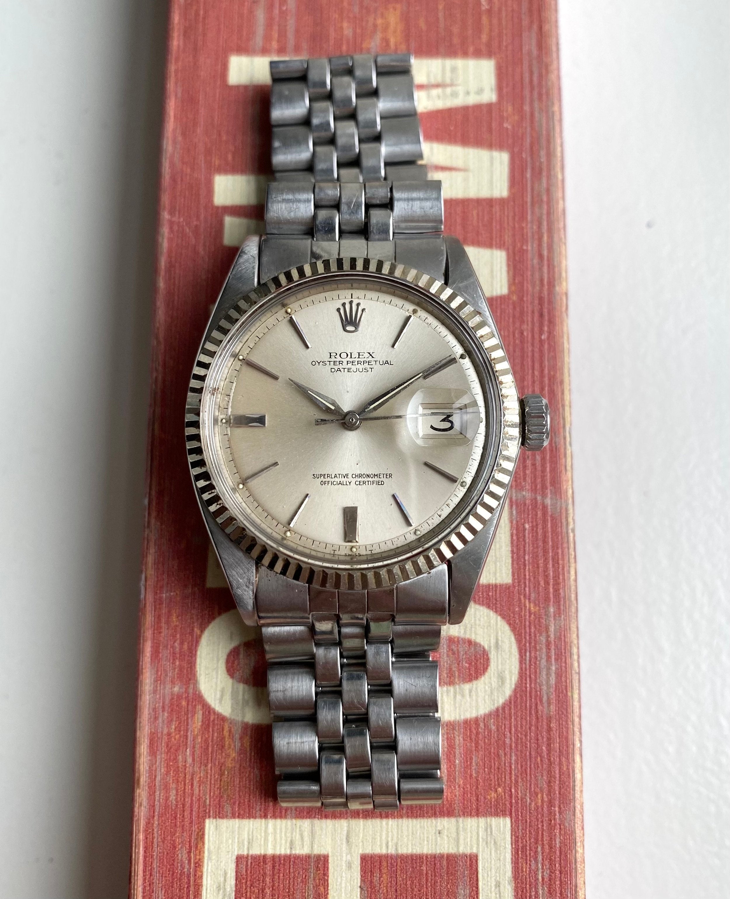 Rolex Datejust ref. 1601 — Alpha Hands