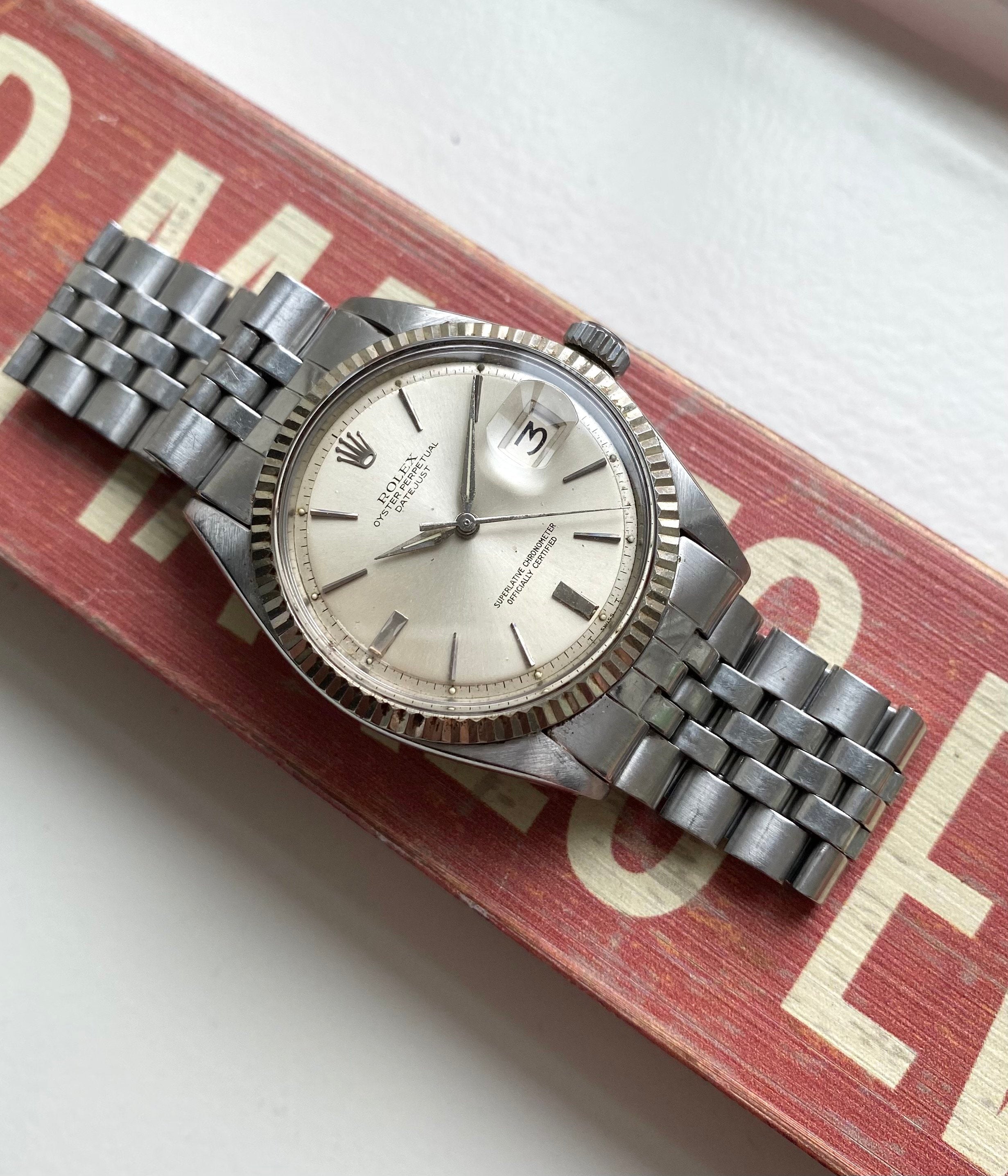 Rolex Datejust ref. 1601 — Alpha Hands