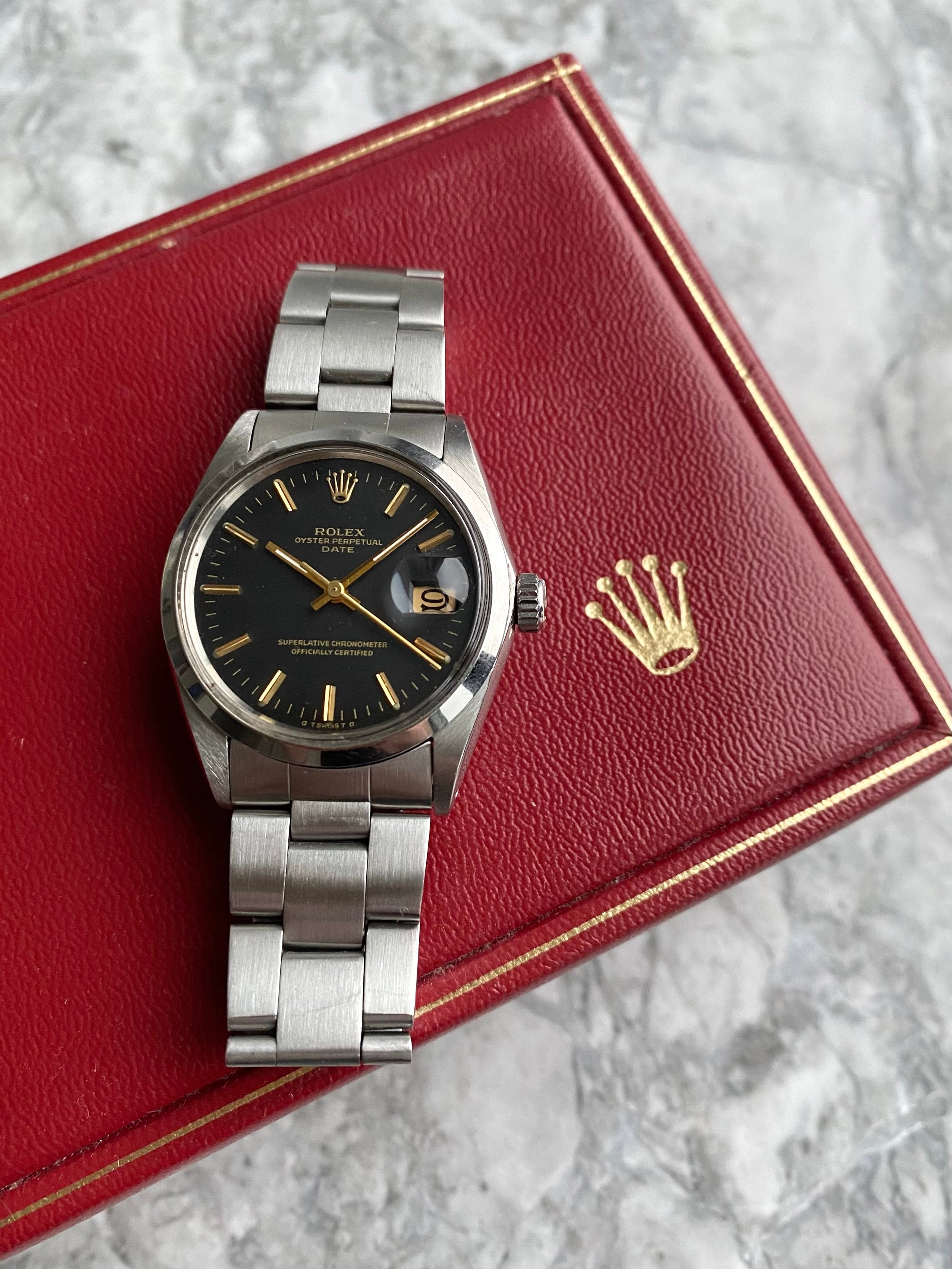 Rolex OP 1500 - Black Sigma.