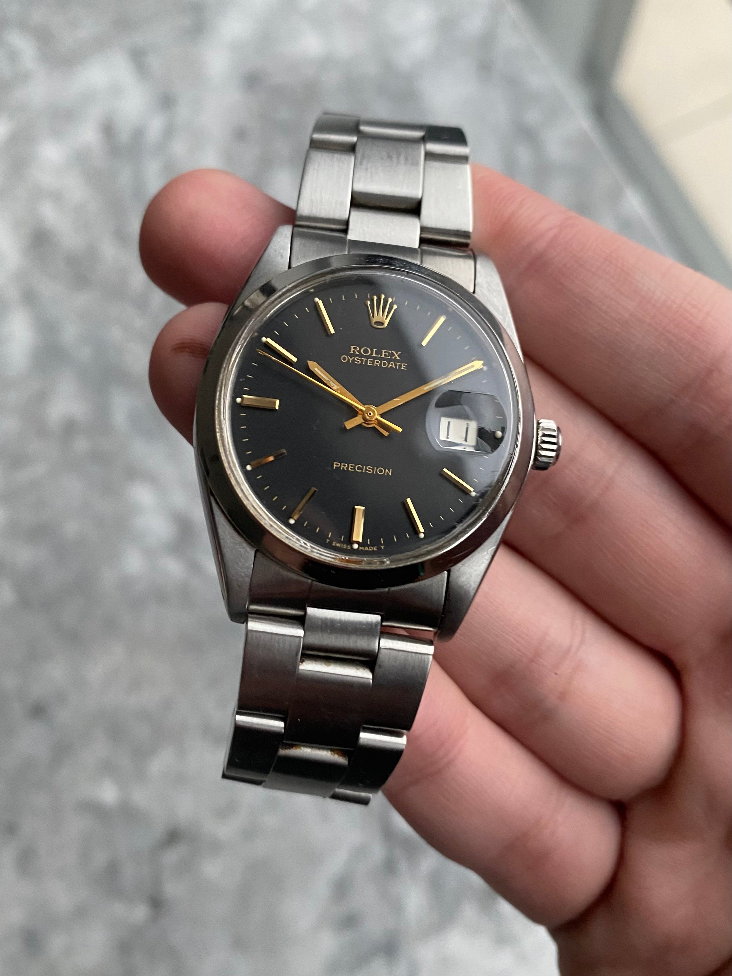 Rolex Precision 6694 - Matte Black