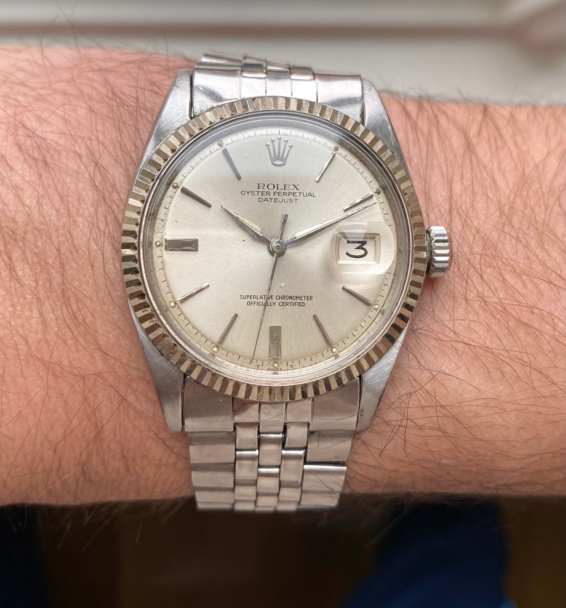 Rolex Datejust ref. 1601 — Alpha Hands