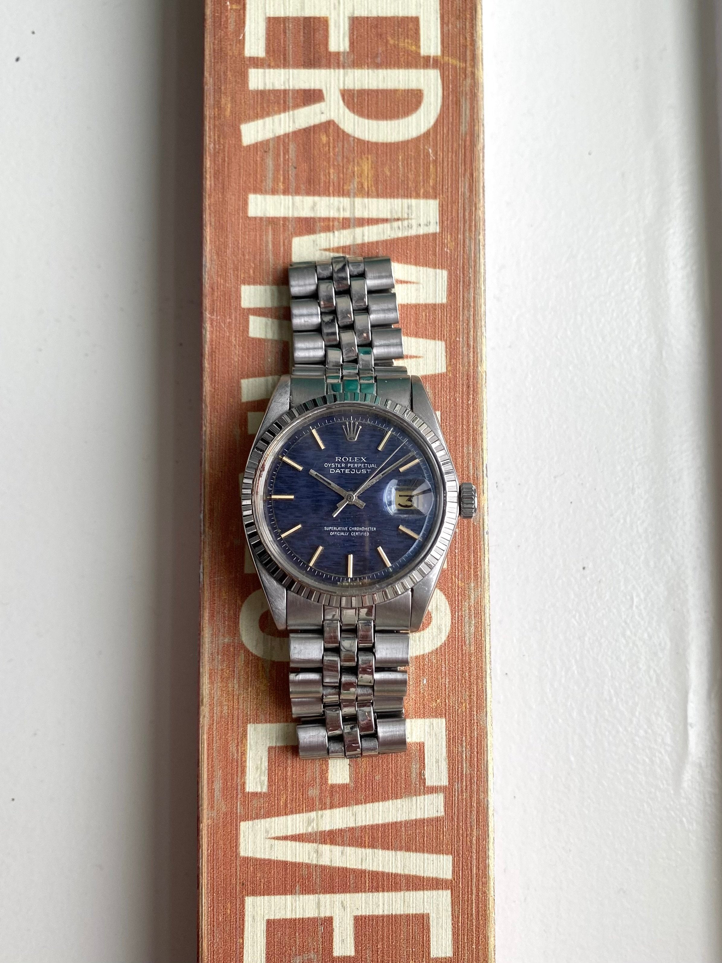 Rolex Datejust 1603 - Blue Mosaic