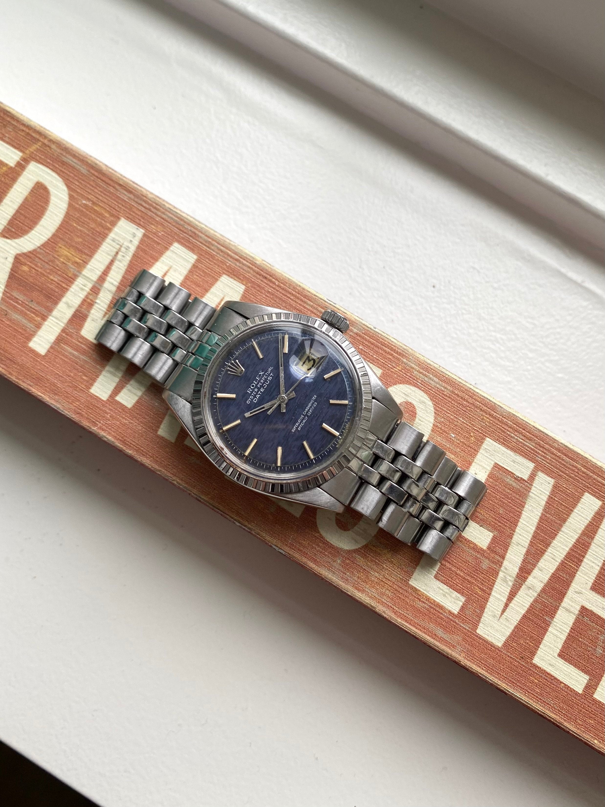 Rolex Datejust 1603 - Blue Mosaic