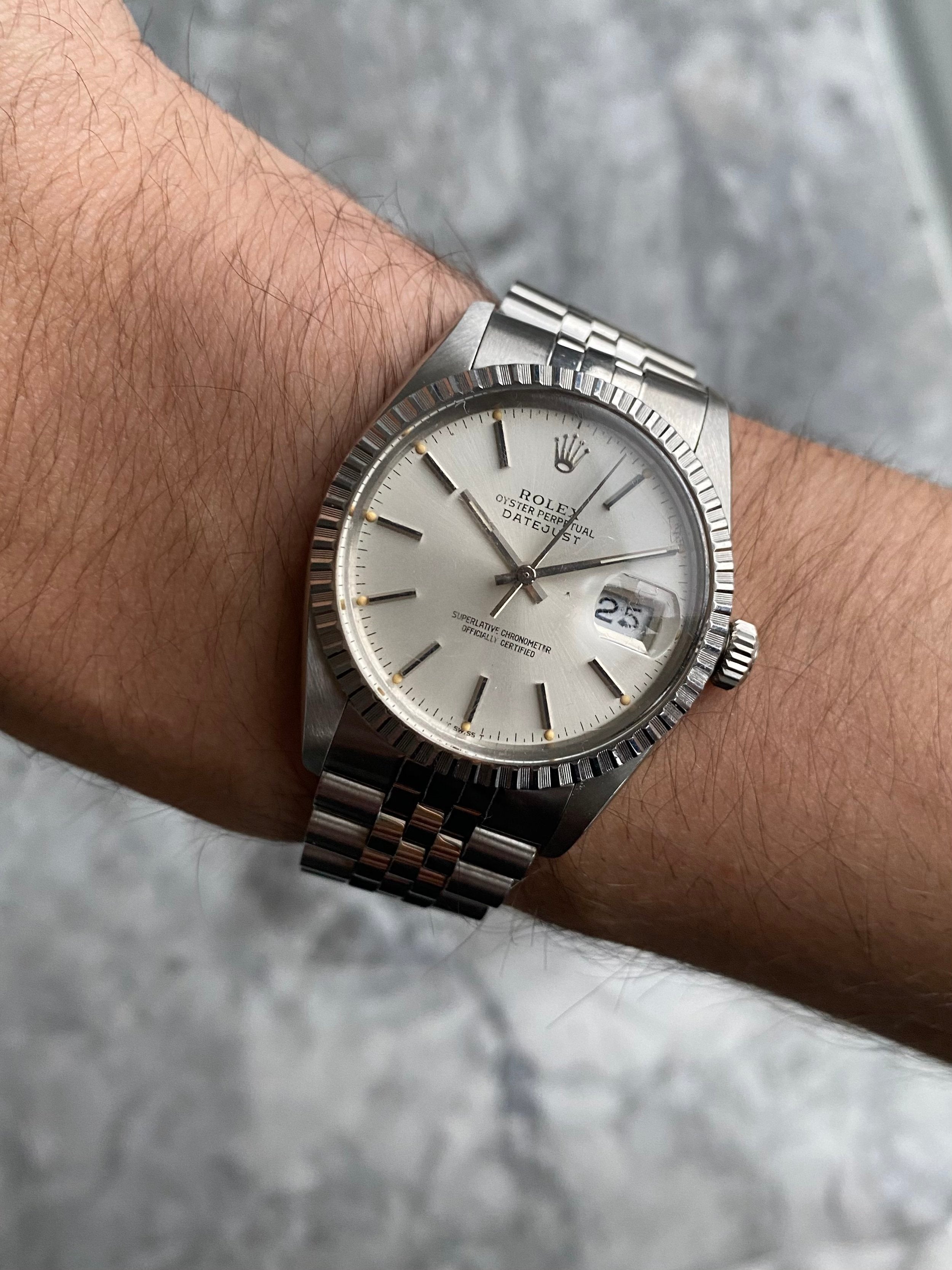 Rolex Datejust 16030 - Service Card.