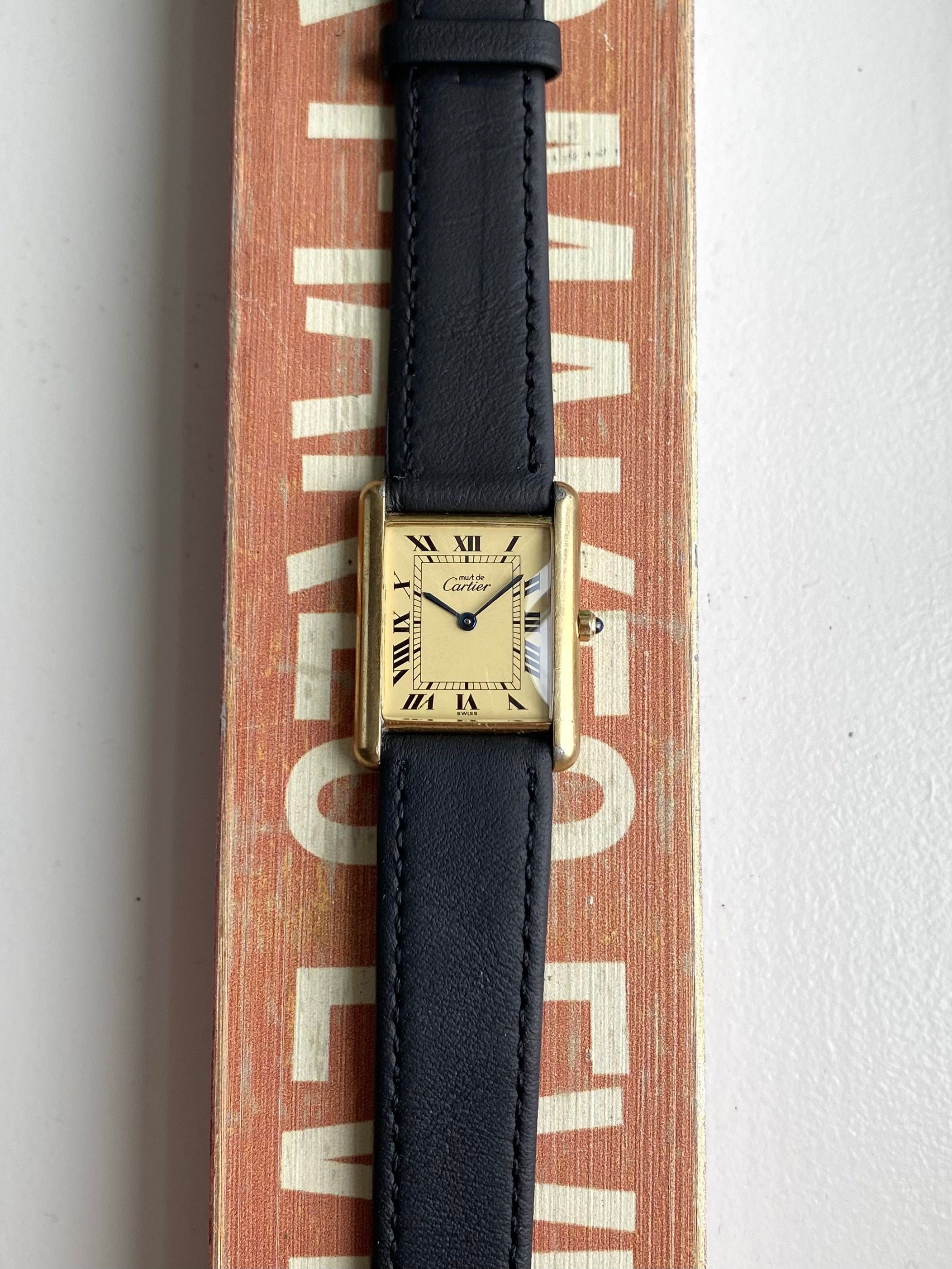 Cartier Tank - Lemon Roman Numerals (Serviced)