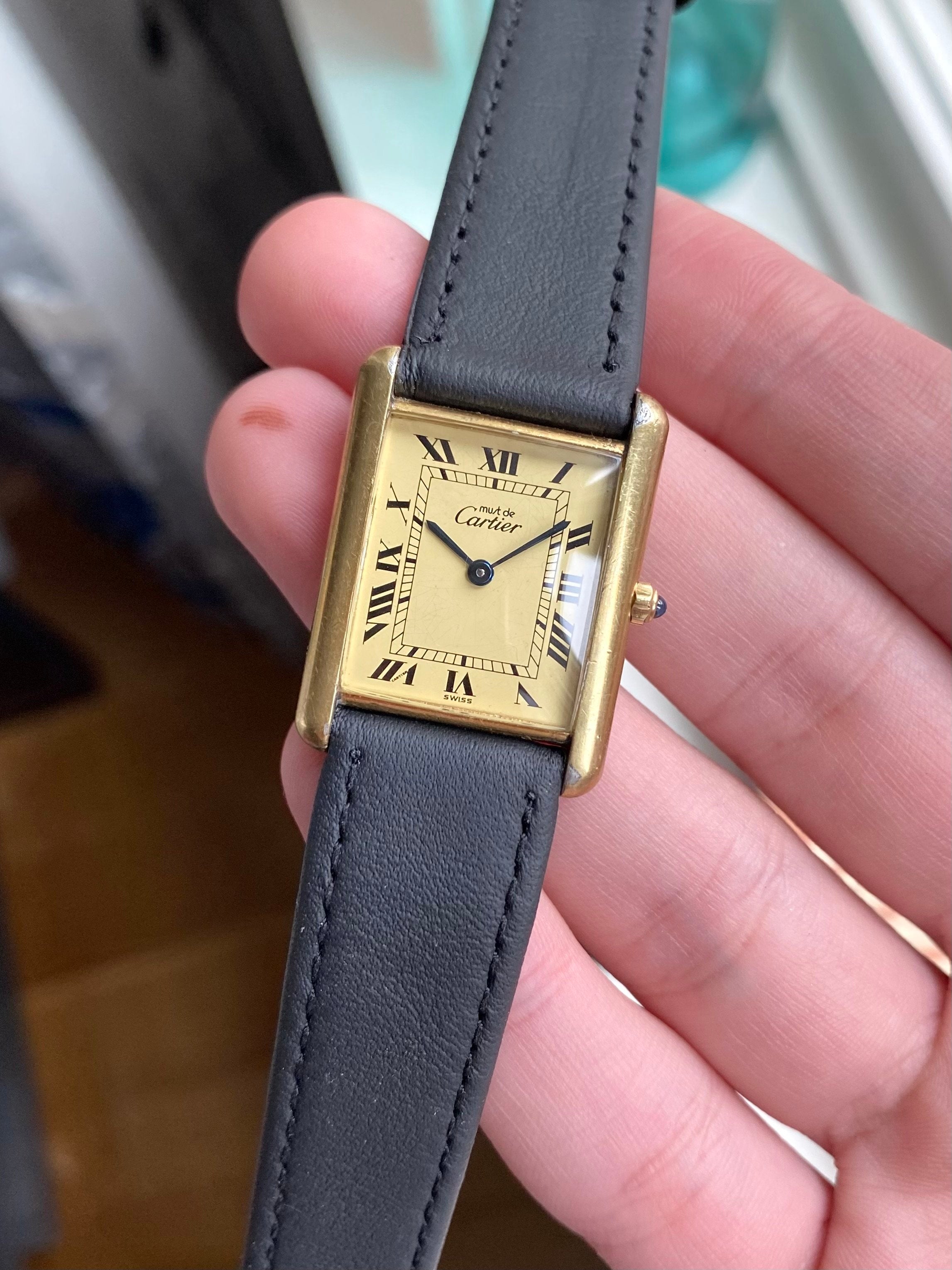 Cartier Tank - Lemon Roman Numerals (Serviced)