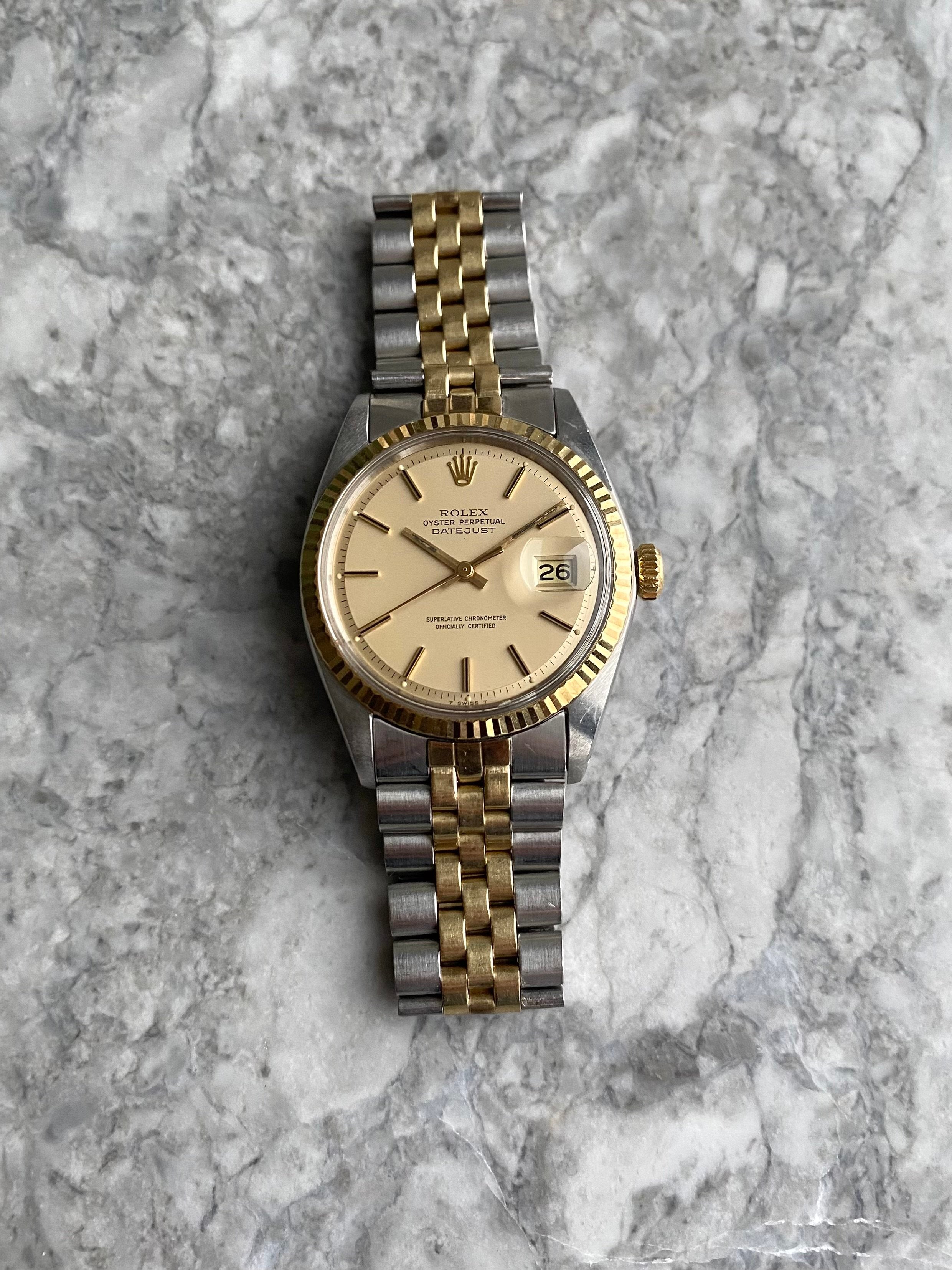 Rolex Datejust 1601 - Matte Dial w/ Papers.