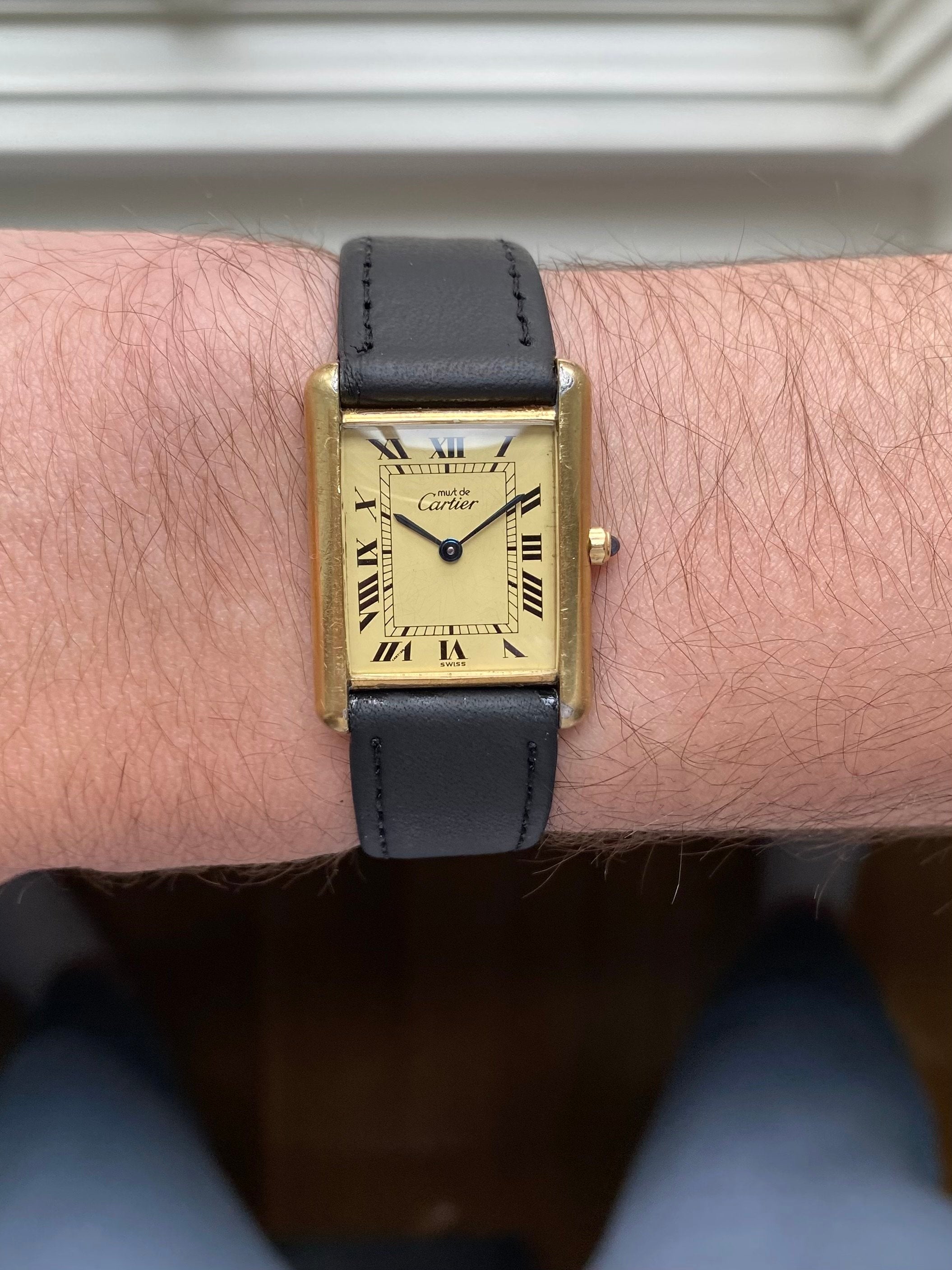 Cartier Tank - Lemon Roman Numerals (Serviced)