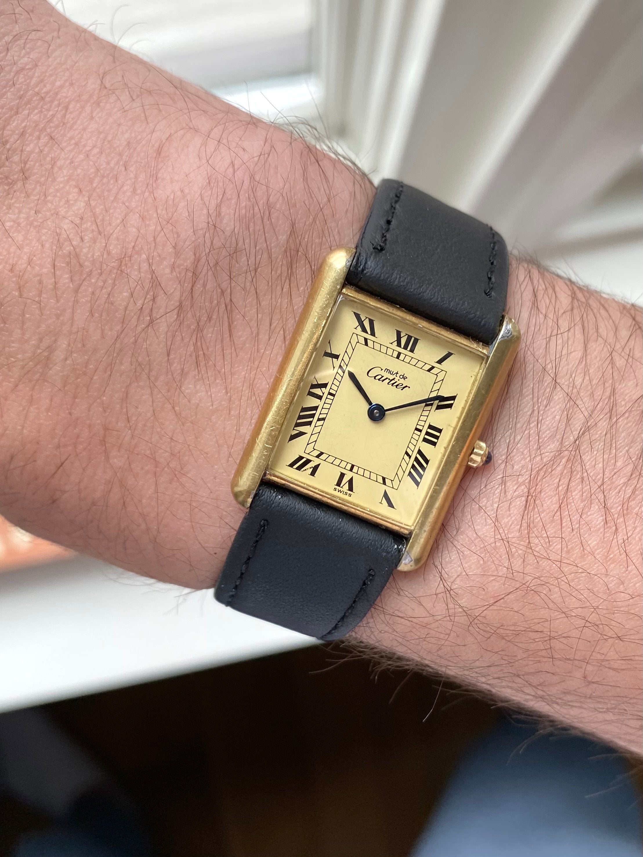 Cartier Tank - Lemon Roman Numerals (Serviced)