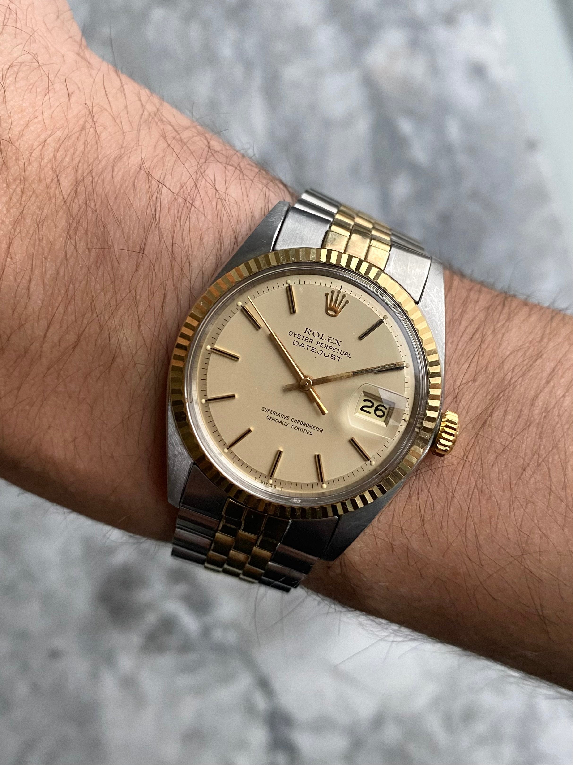 Rolex Datejust 1601 - Matte Dial w/ Papers.