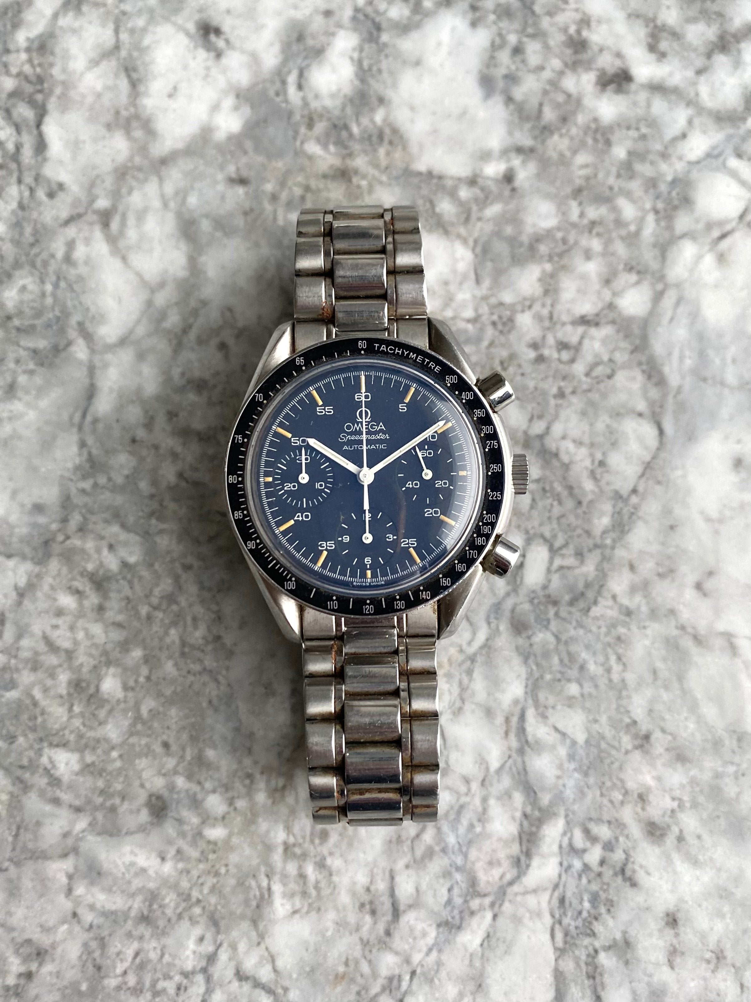 Omega Speedmaster Reduced - “Blue hue”.