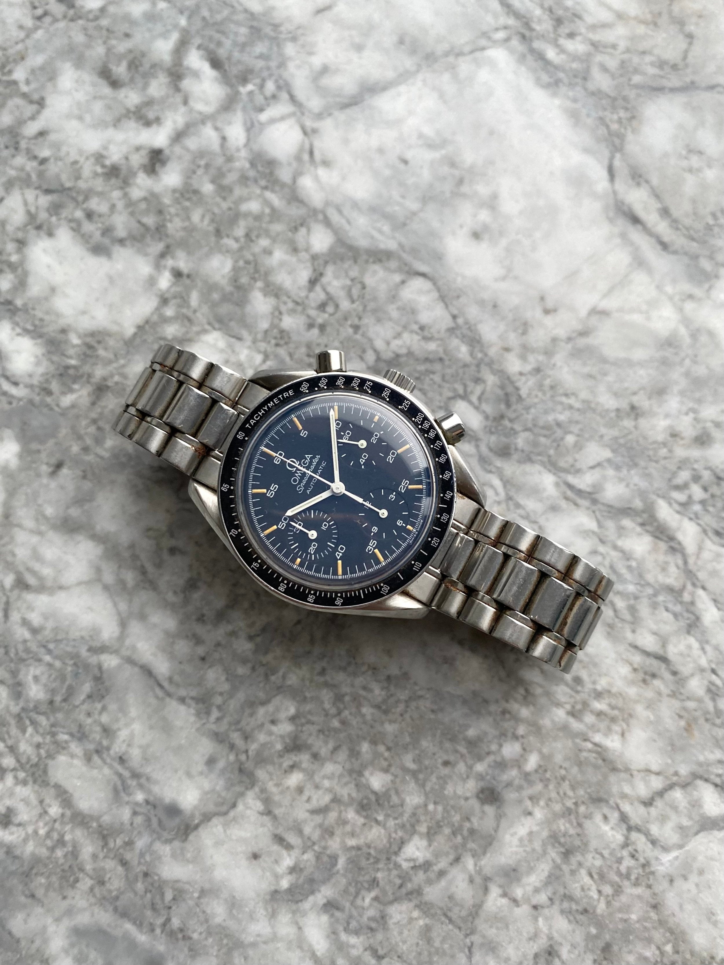 Omega Speedmaster Reduced - “Blue hue”.