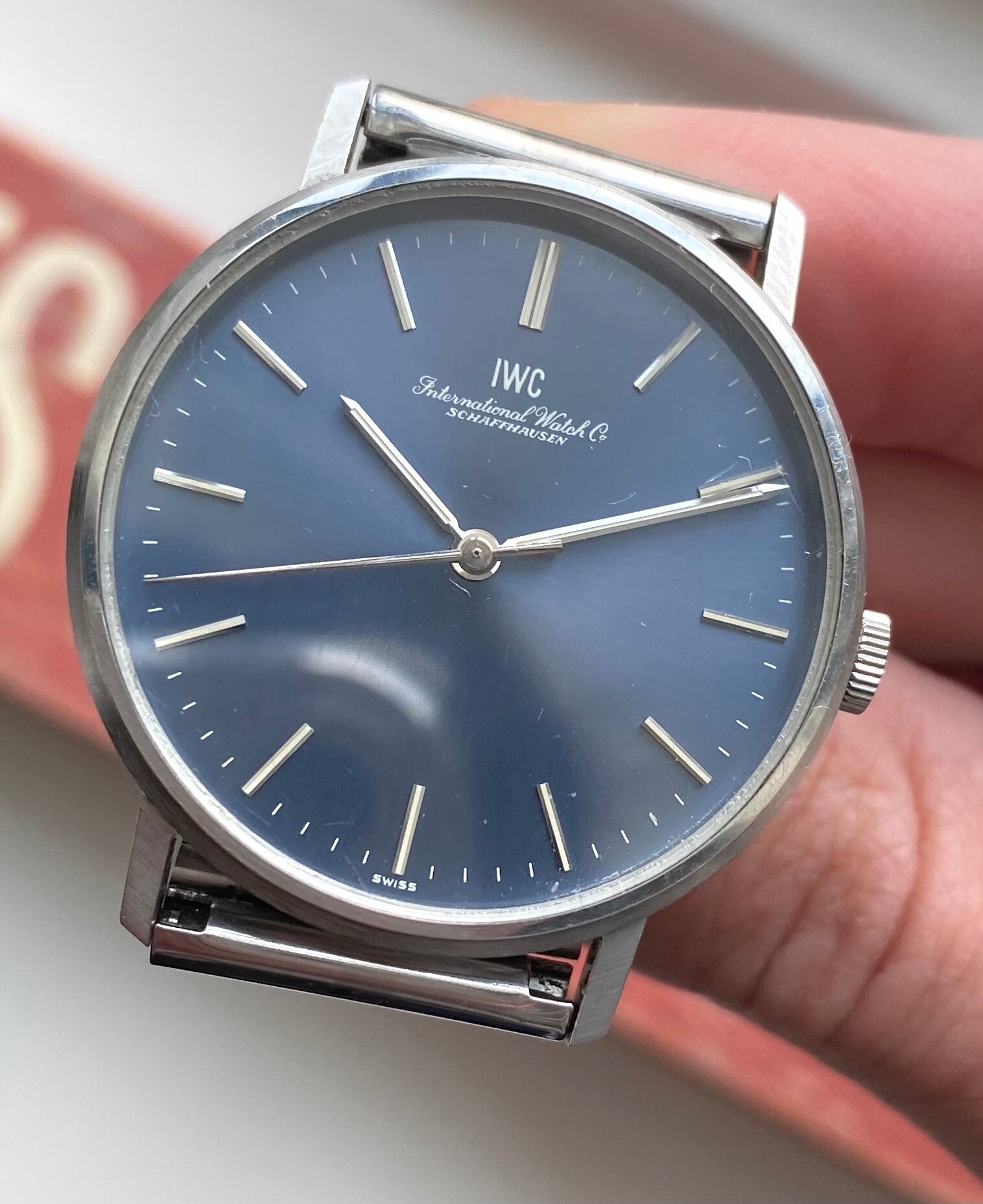 IWC — Blue Dial with Bracelet