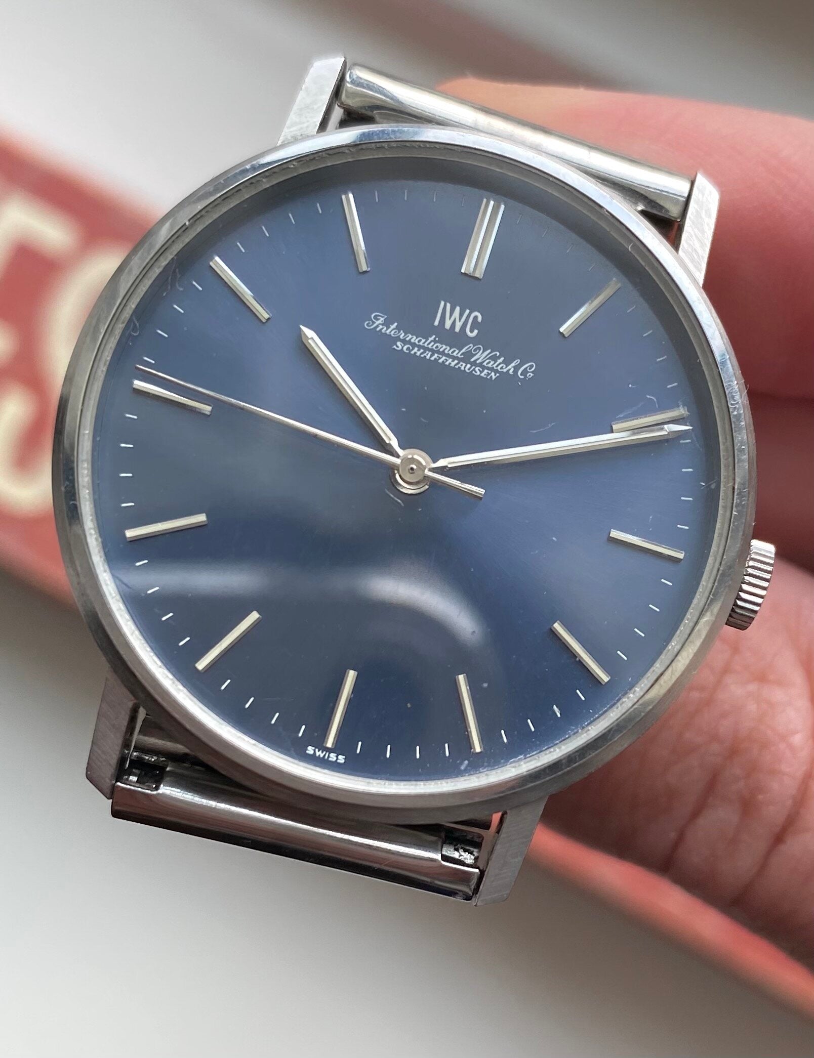 IWC — Blue Dial with Bracelet