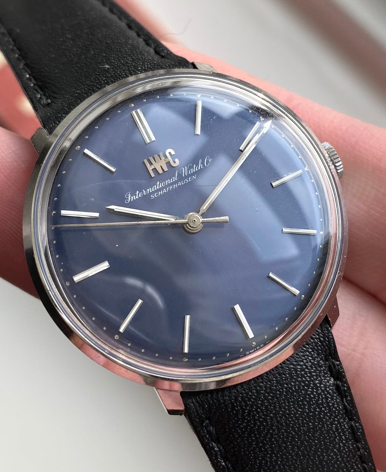 IWC — Blue Dial