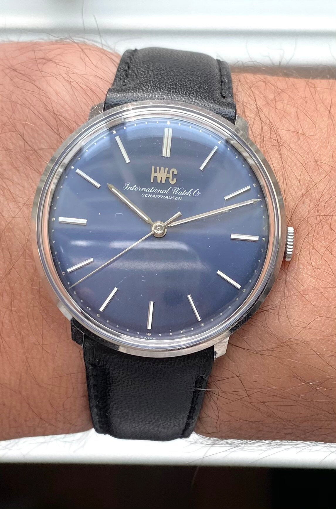 IWC — Blue Dial