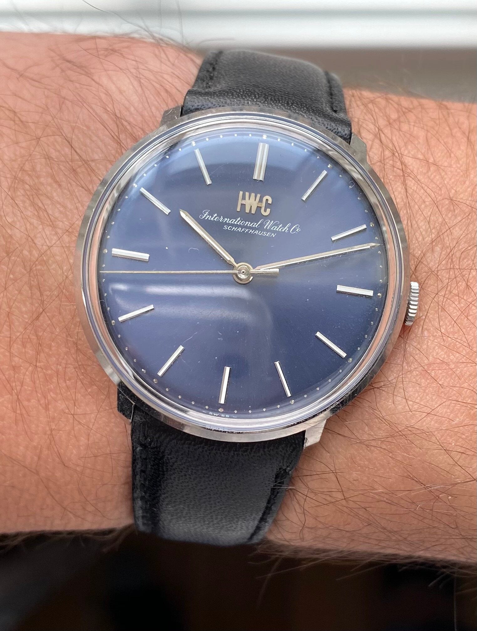 IWC — Blue Dial