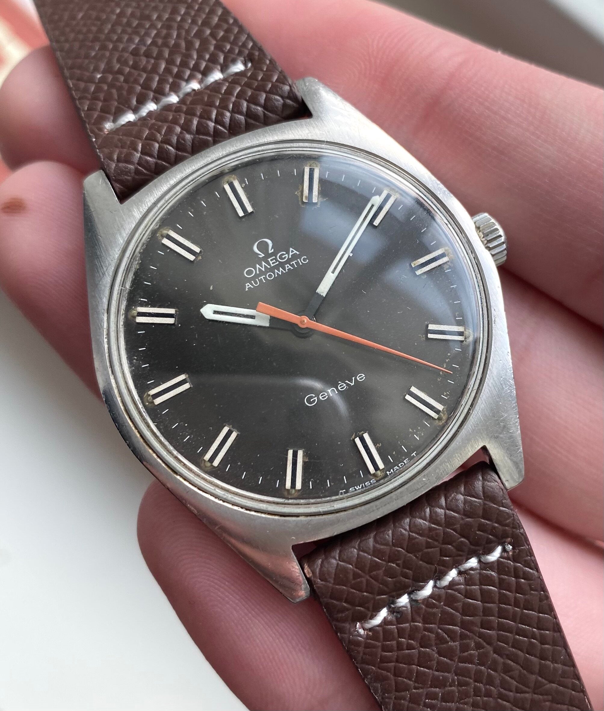 Omega Geneve — Grey Dial