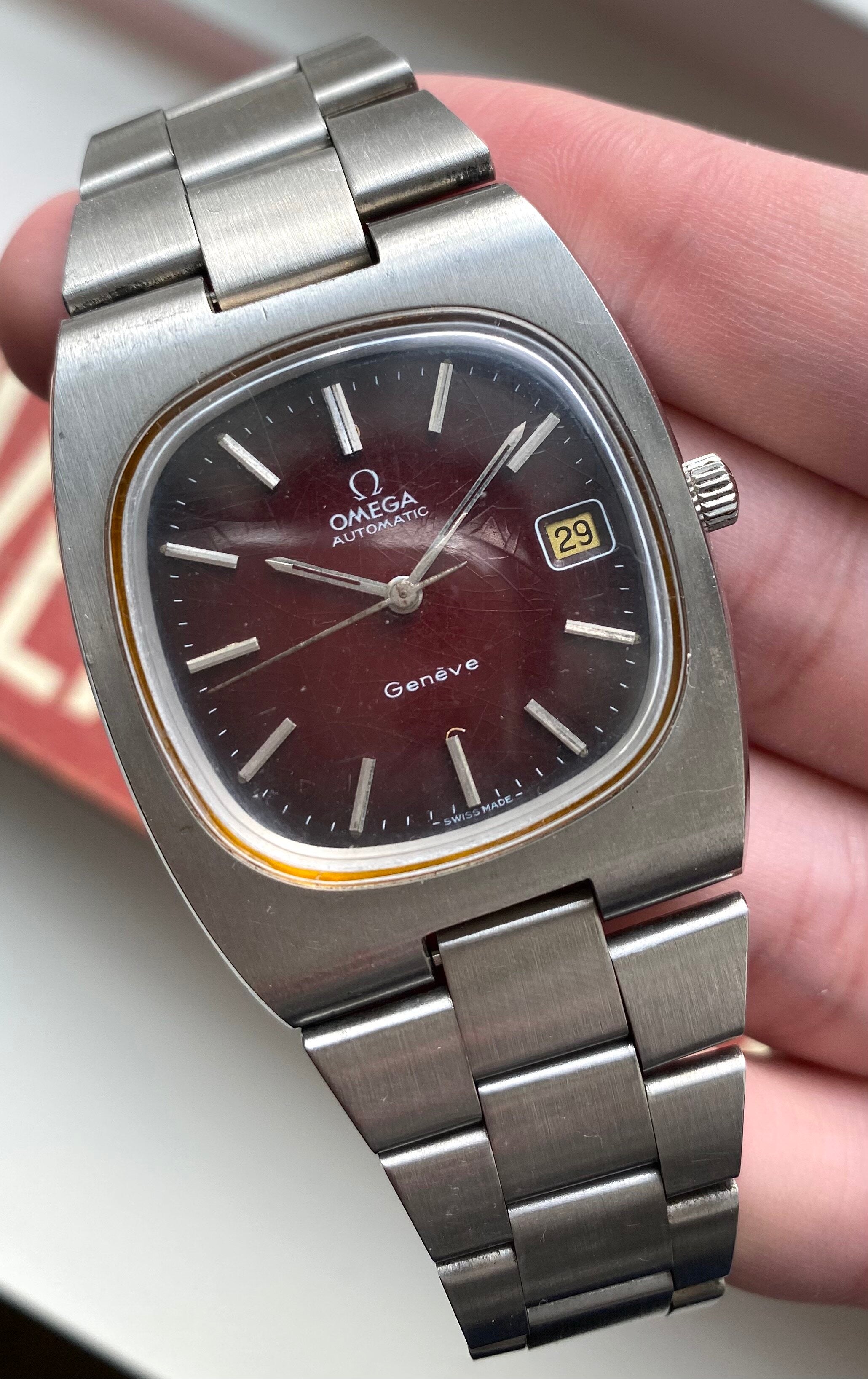 Omega Geneve — Red "Spider" Dial