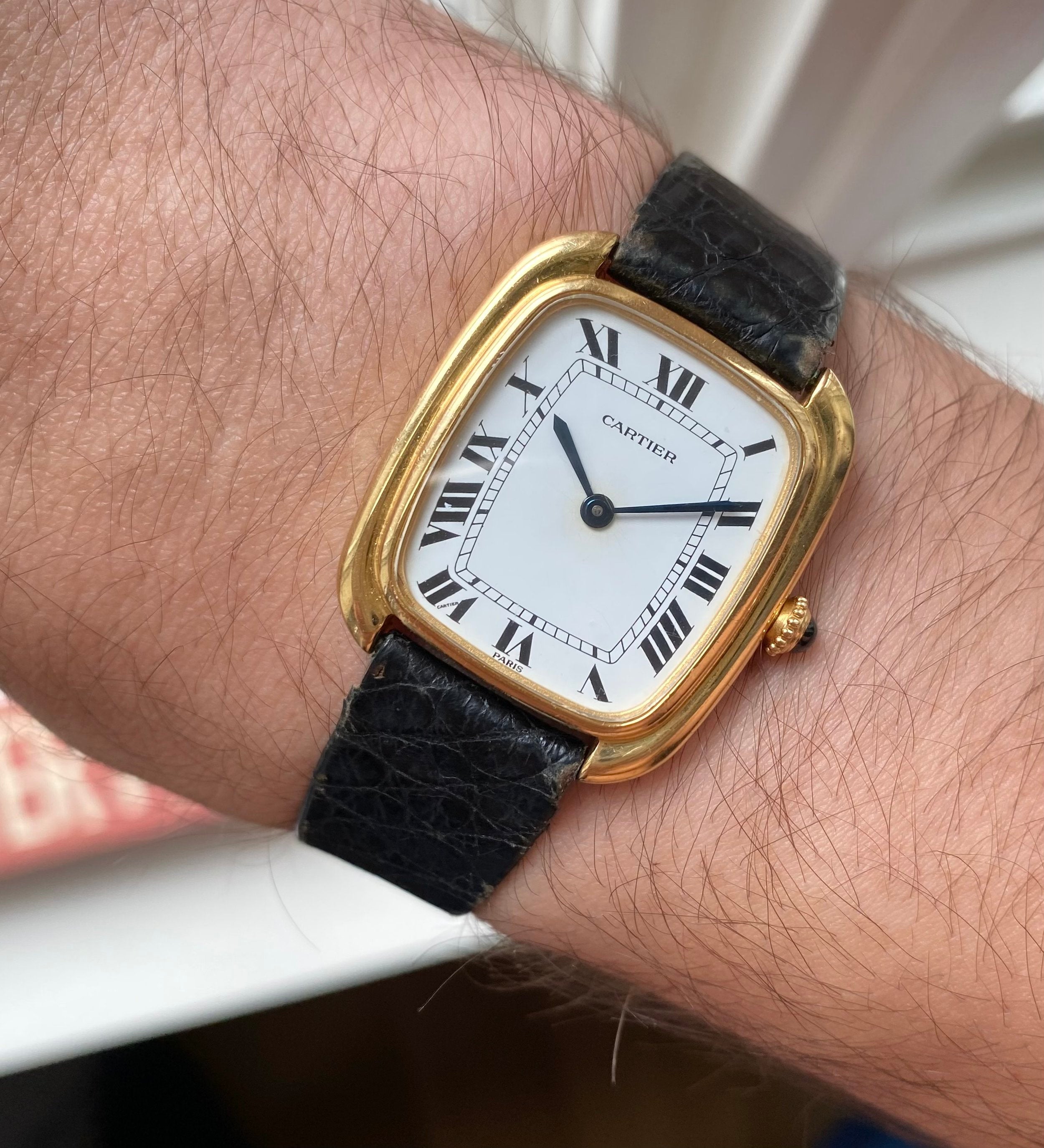 Cartier Paris Automatique — 18k Yellow Gold