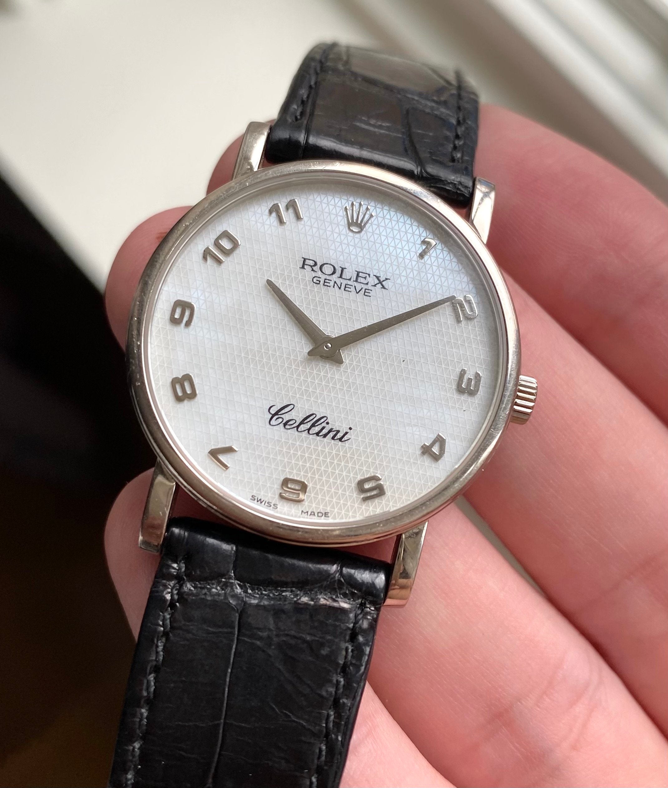 Rolex Cellini — Mother of Pearl Dial