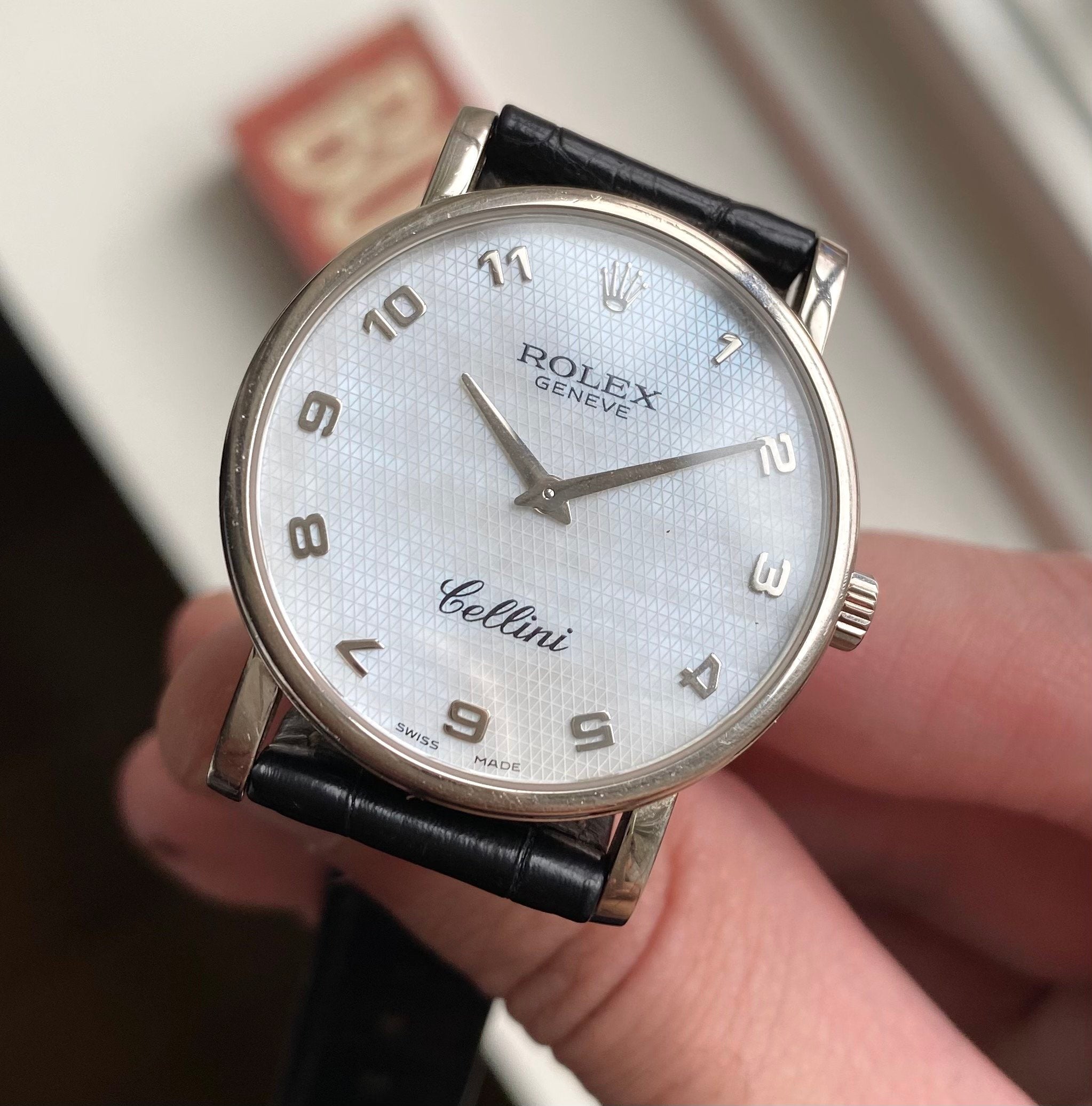 Rolex Cellini — Mother of Pearl Dial