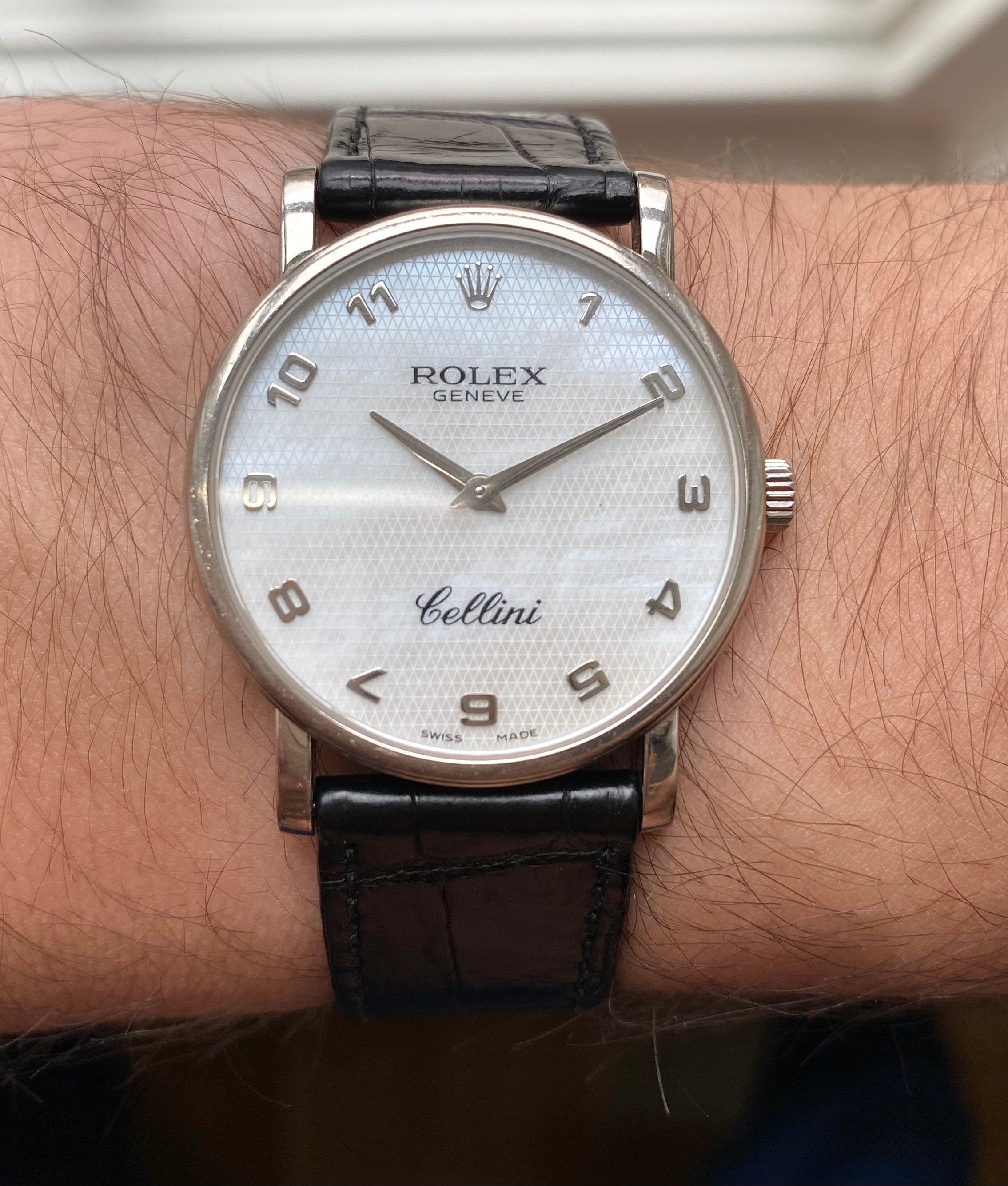 Rolex Cellini — Mother of Pearl Dial