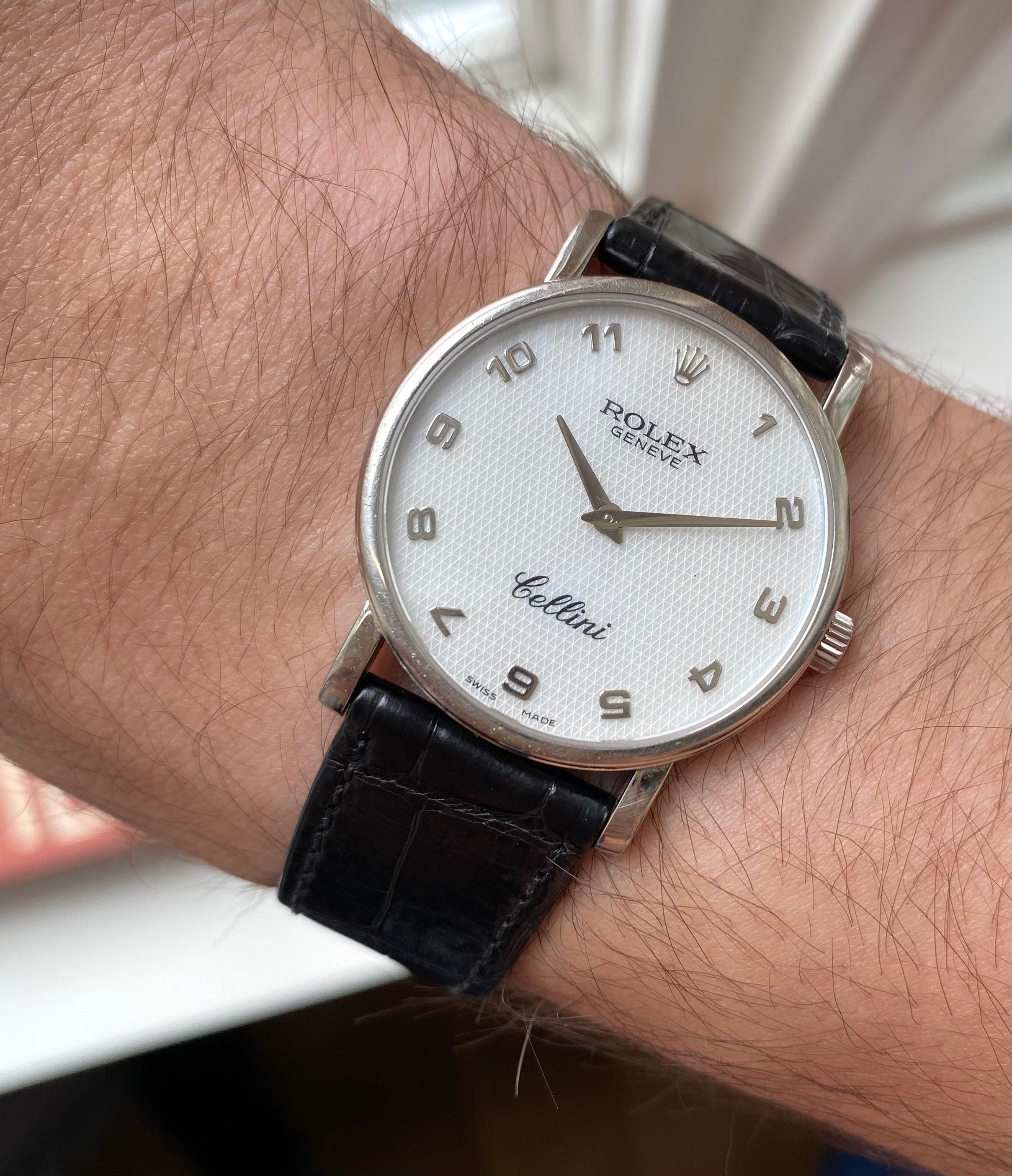 Rolex Cellini — Mother of Pearl Dial