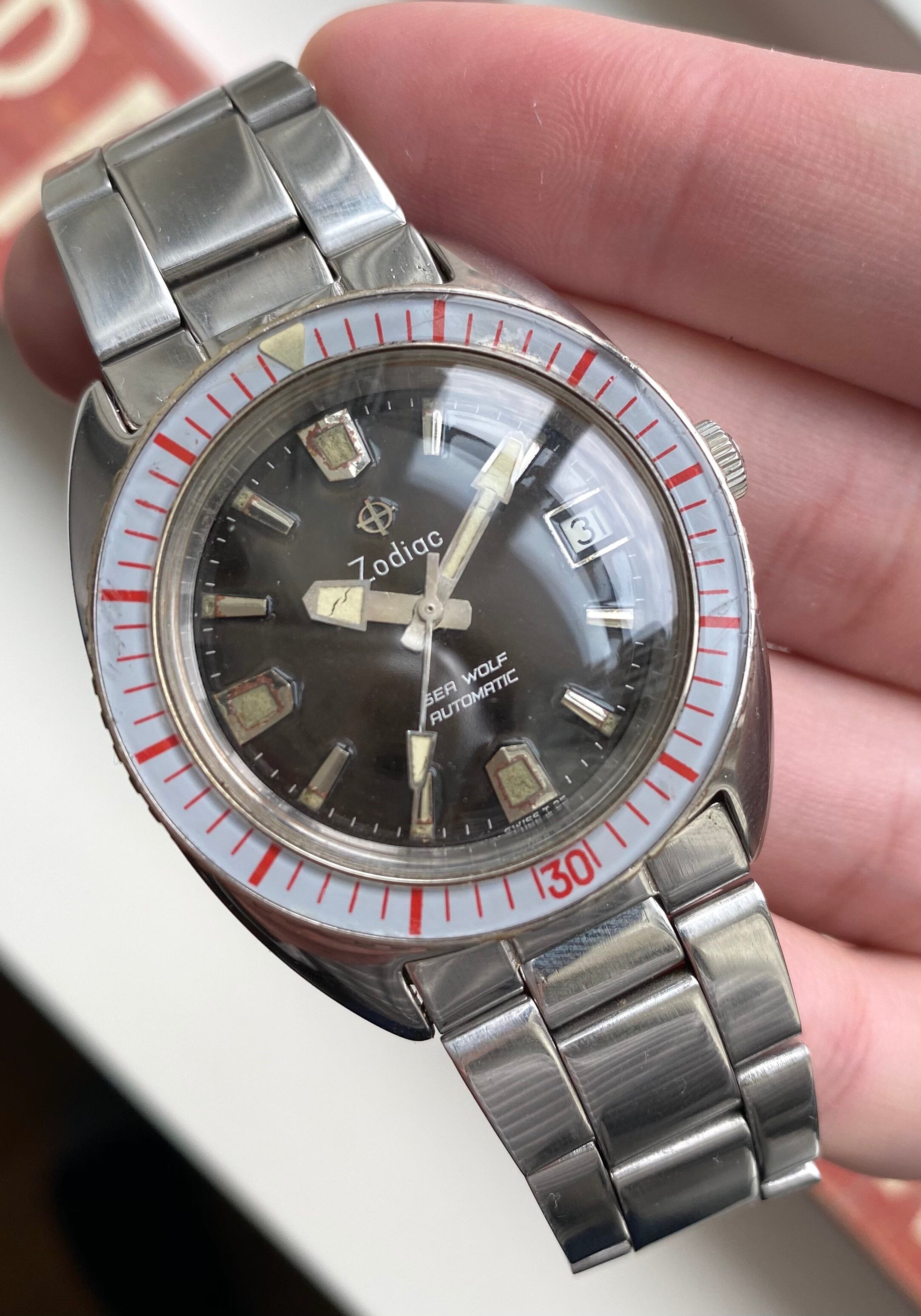 Zodiac Sea Wolf — Tropical Dial