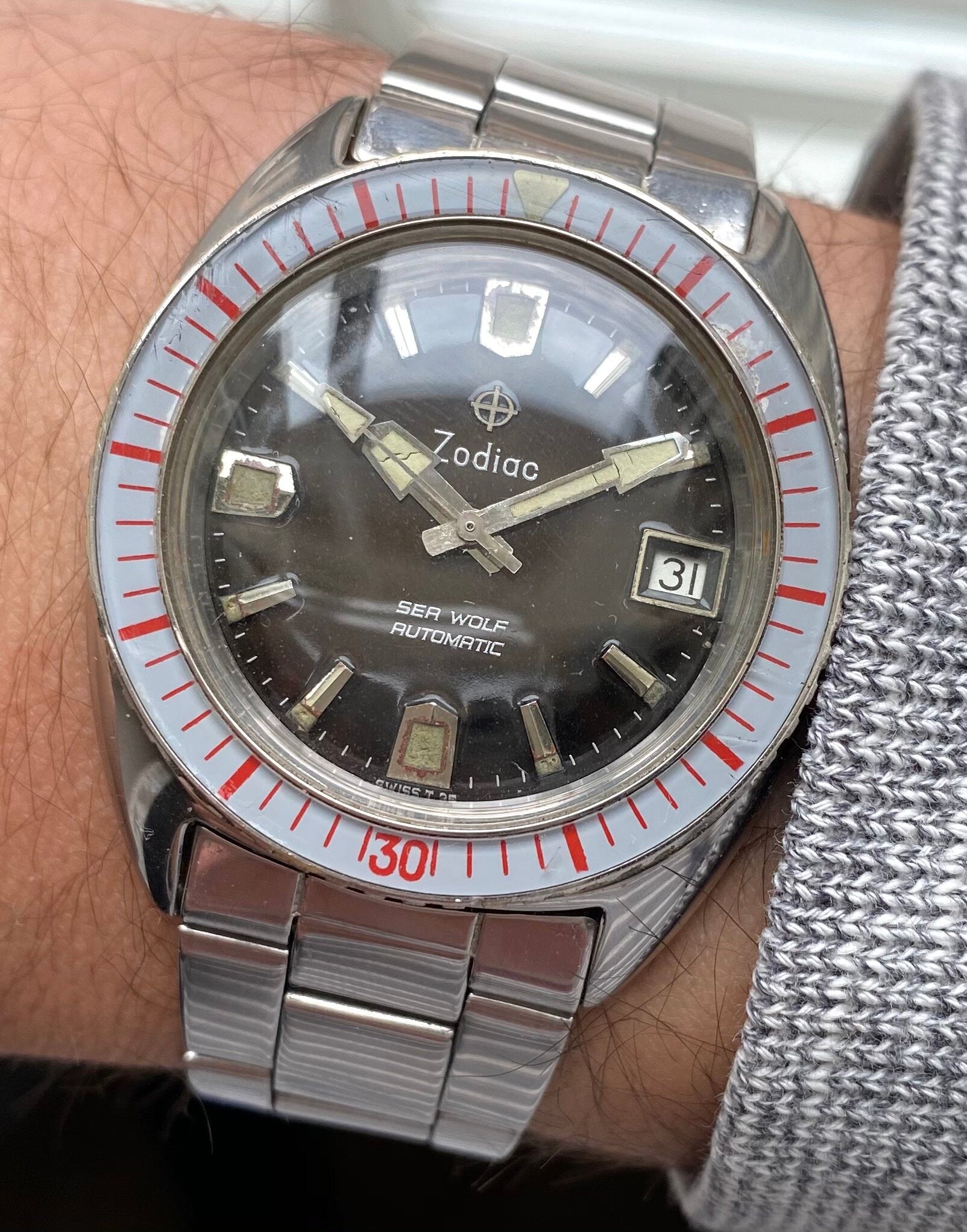 Zodiac Sea Wolf — Tropical Dial